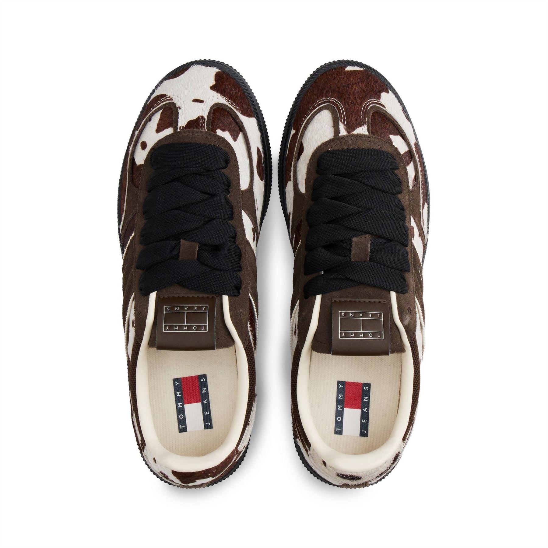 Tommy Jeans Greenwich Calf Lace-Up Low Top Sneakers