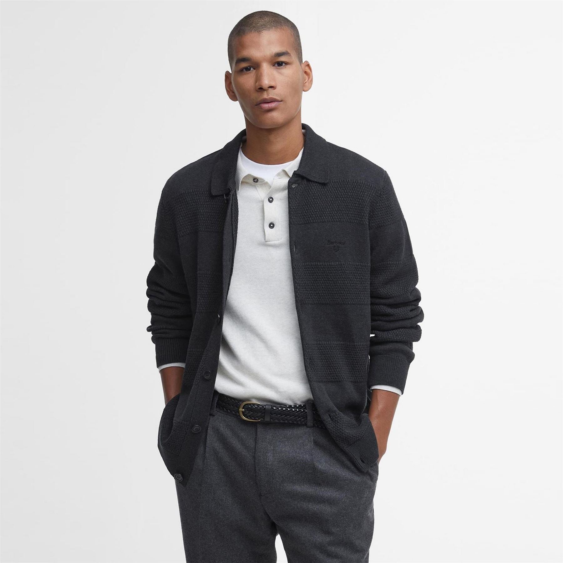 Barbour Collared Cardigan