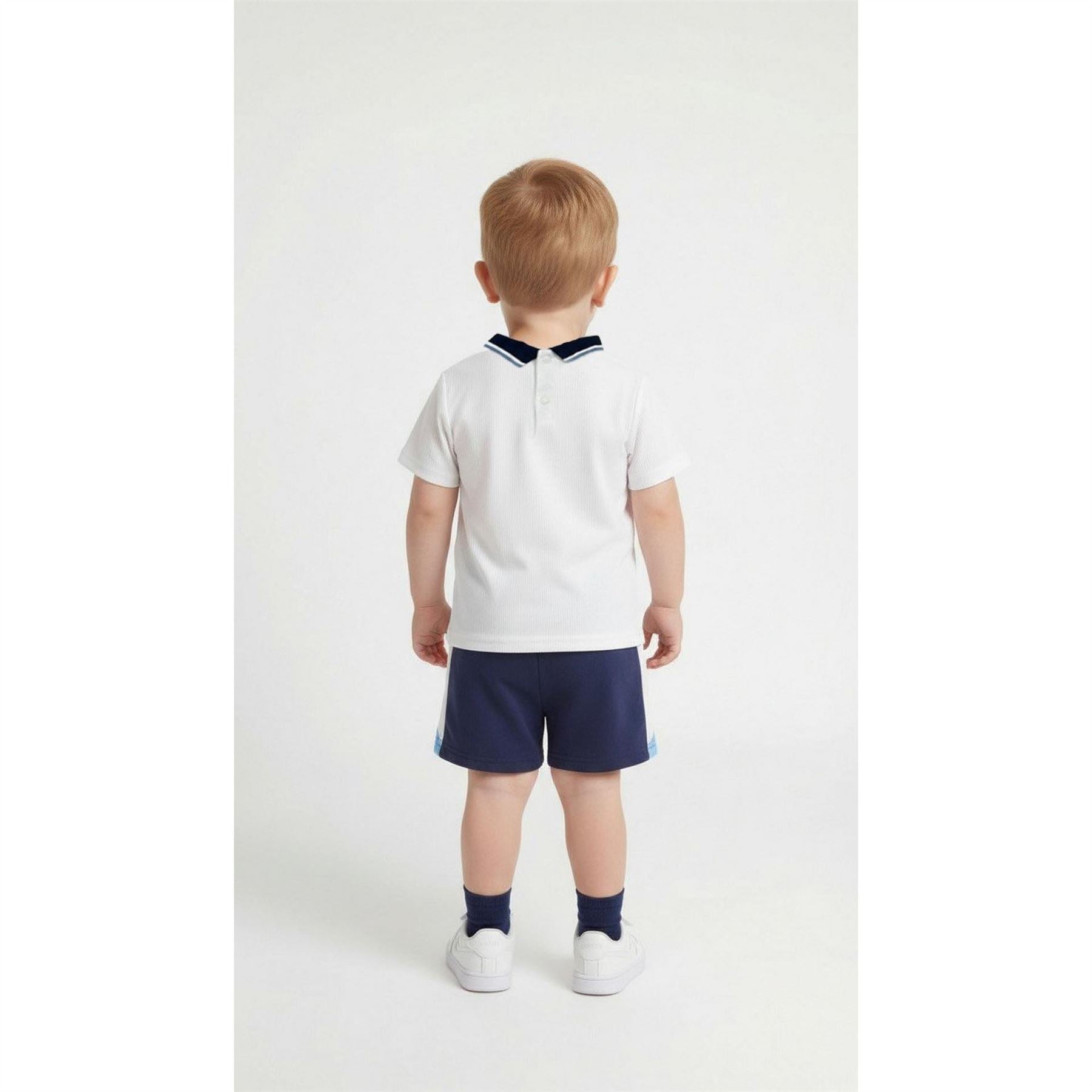Team 1996 Retro Home Tee  And  Short Set