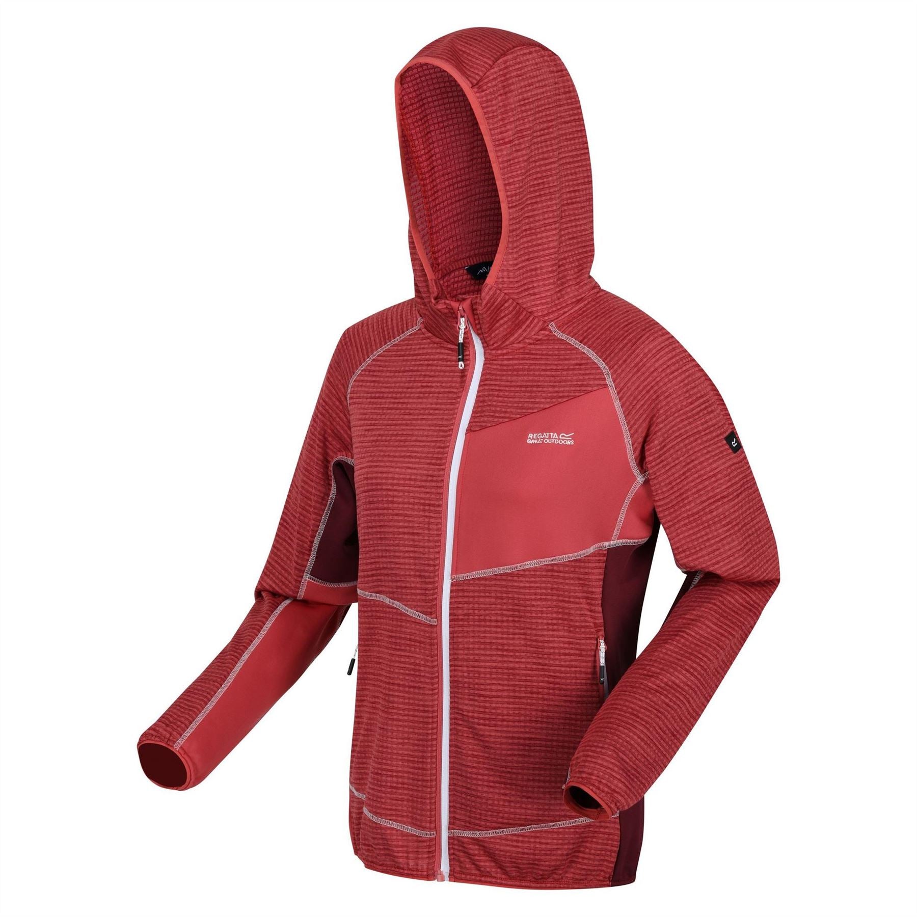Regatta Attare II Color Block Full Zip Hooded Softshell Jacket