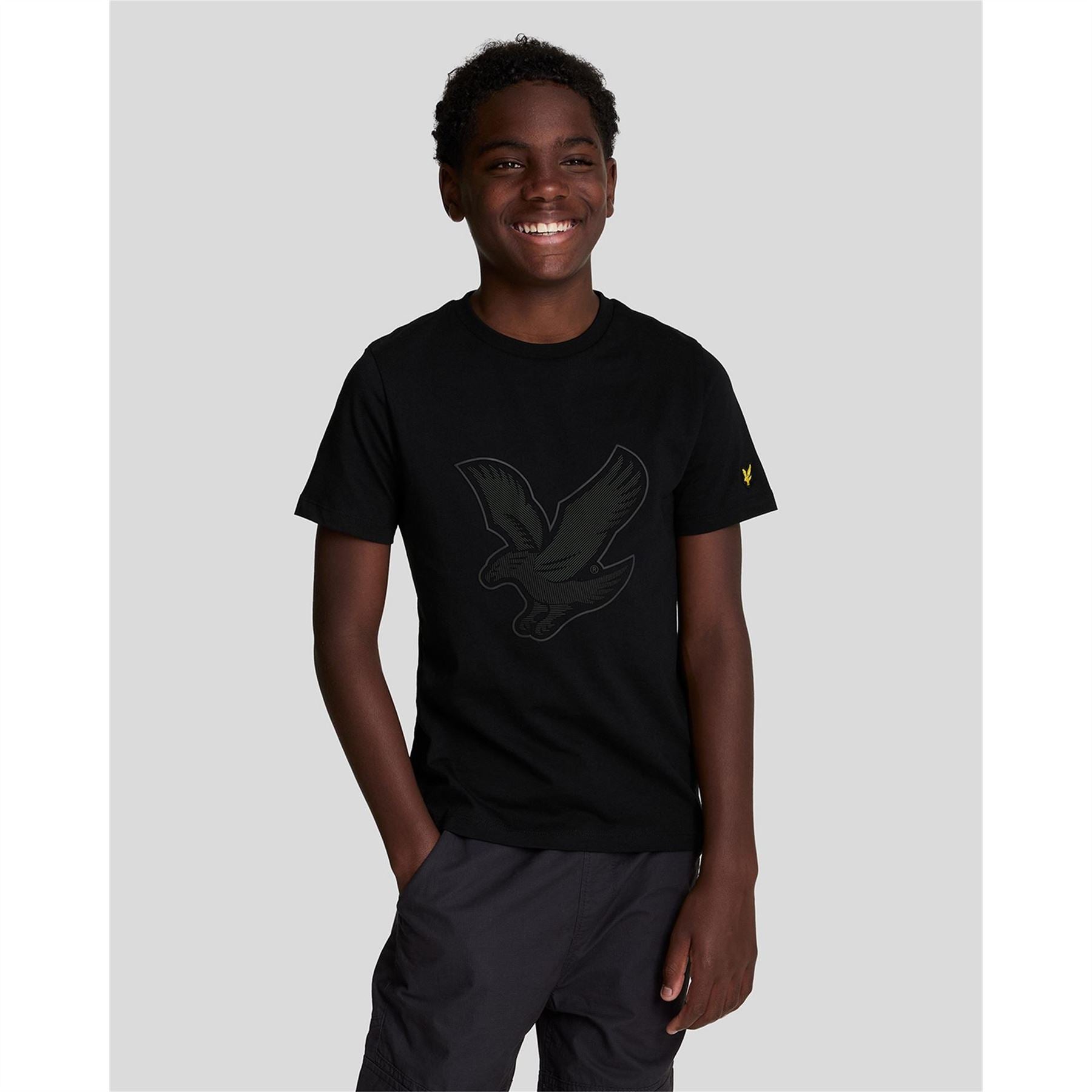 Lyle and Scott Graphic Regular Fit Crew Neck T-Shirt