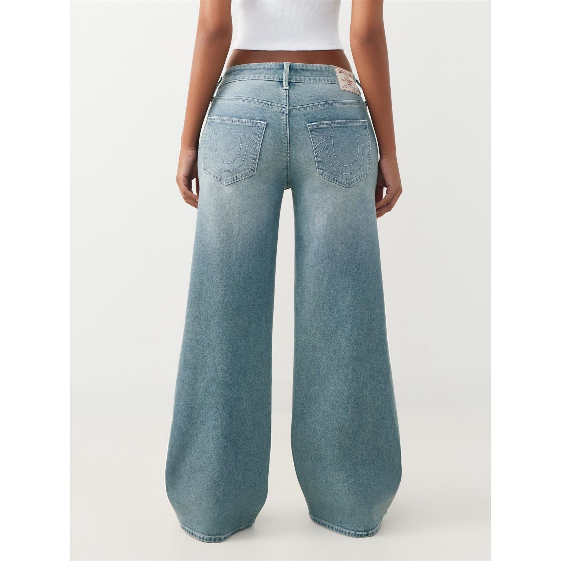 True Religion Wide Leg Jeans