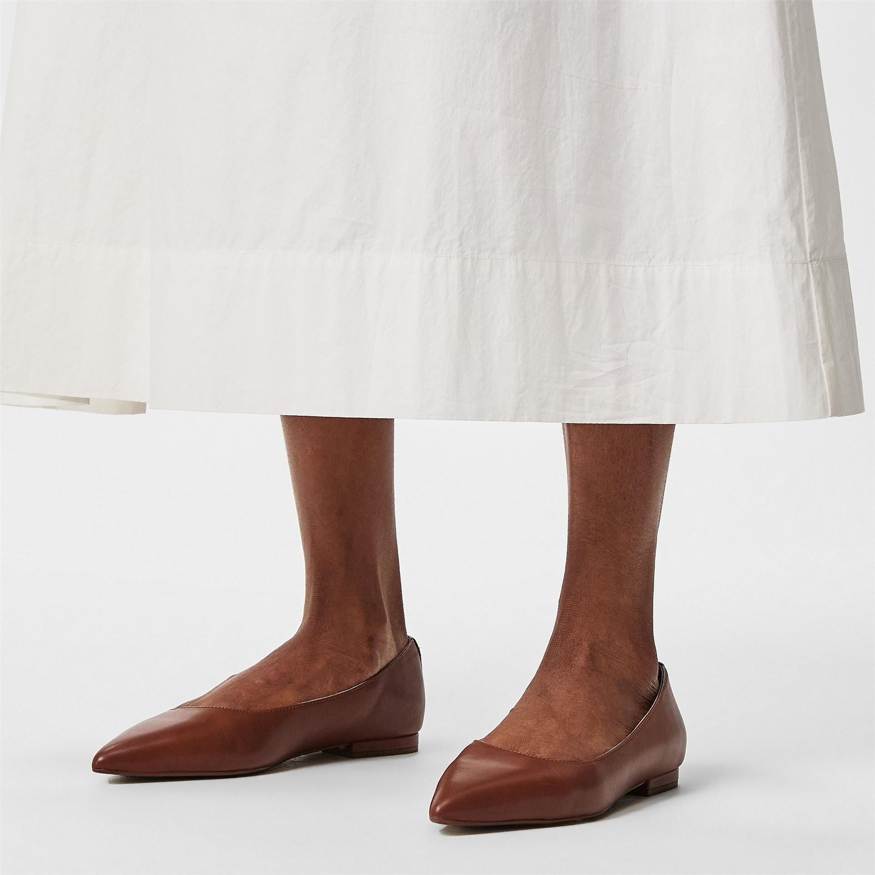 Lauren by Ralph Lauren Pointed Ballet Pumps
