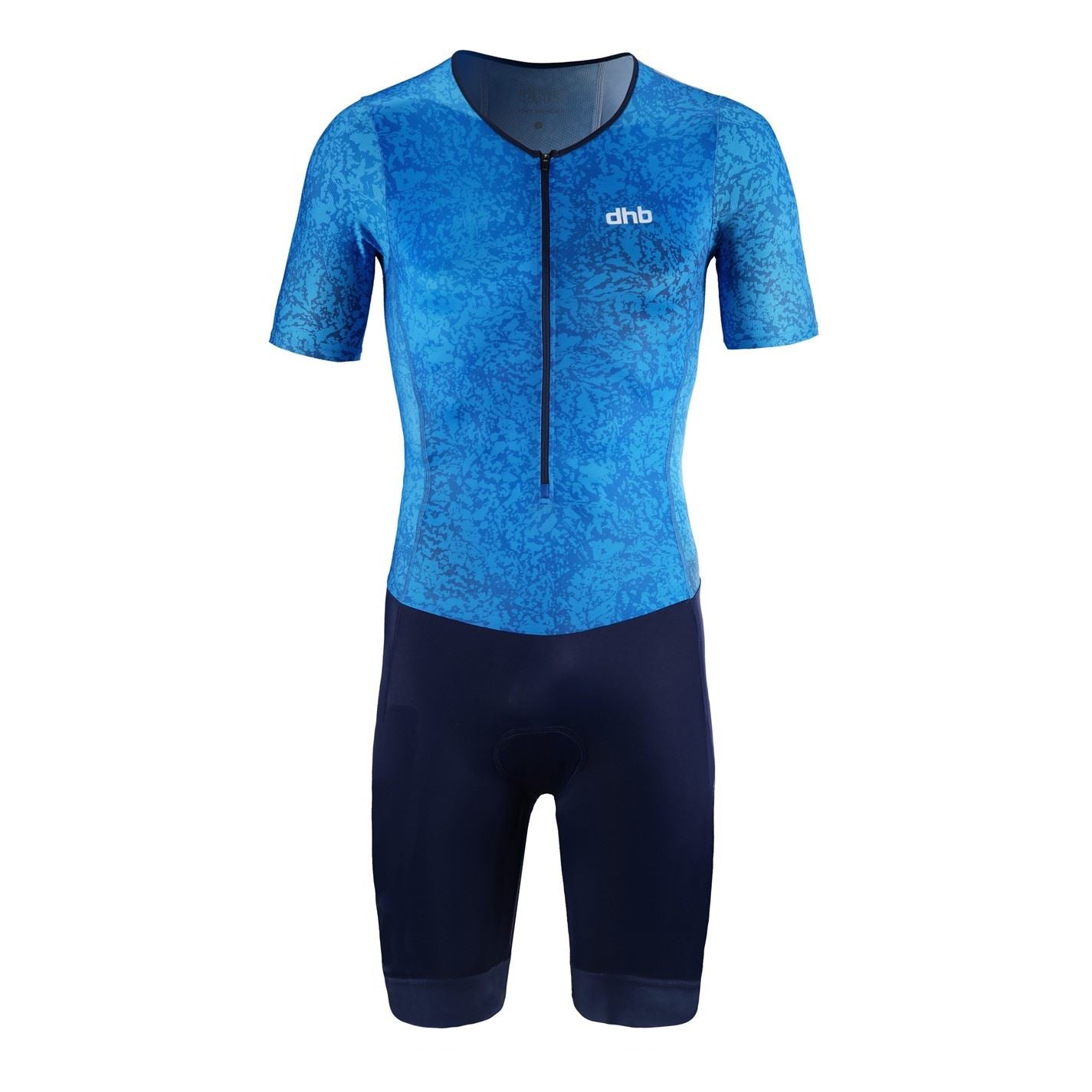 Dhb Mens Hydron Short Sleeve Tri Suit