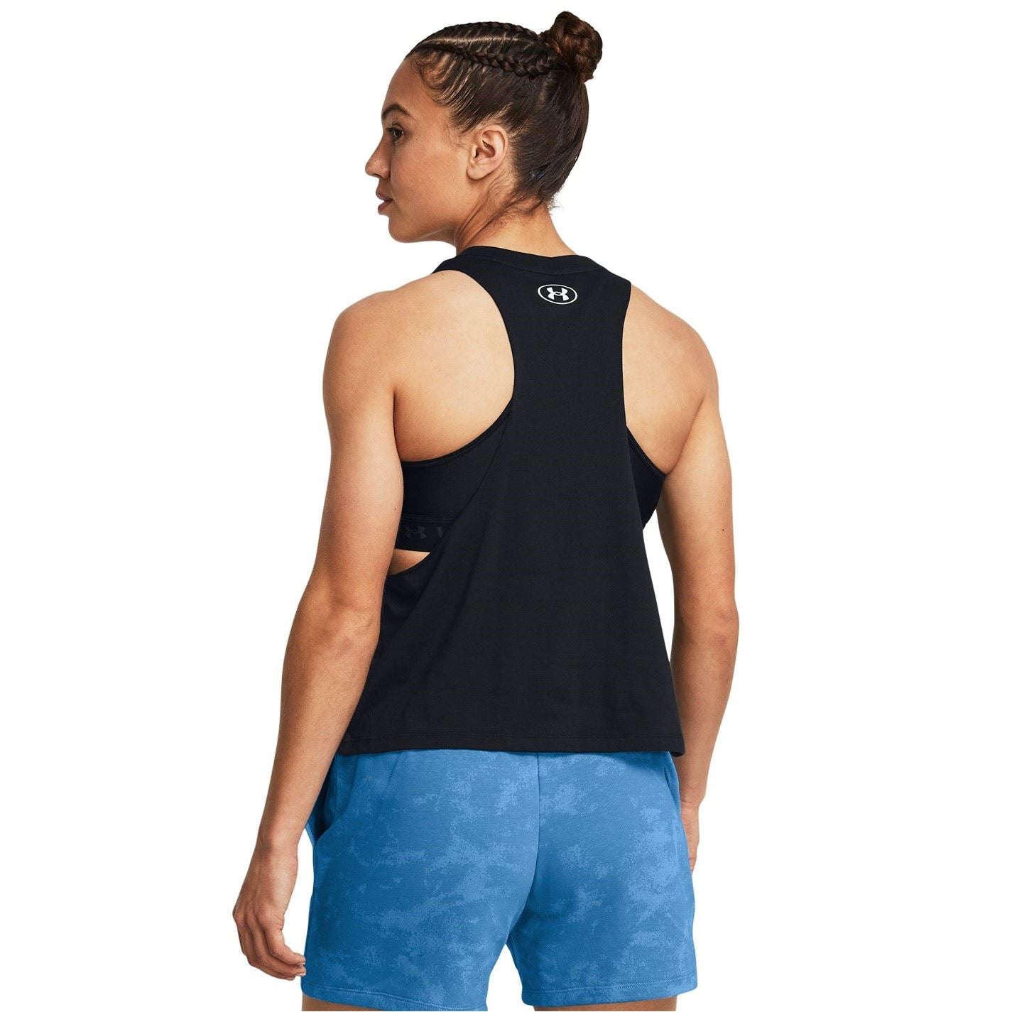 Under Armour Womens Armour Pjt Rck W Neon Flame Tank Gym Vest