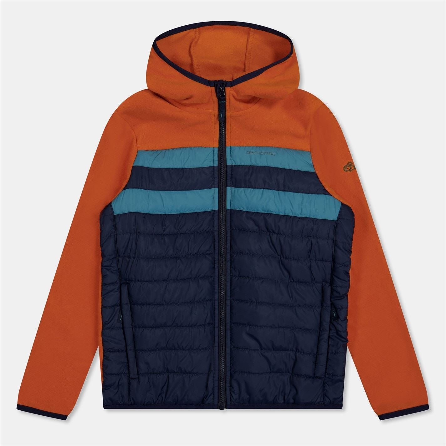 Craghoppers Brady Hooded Hybrid Jacket with Ribbed Cuff