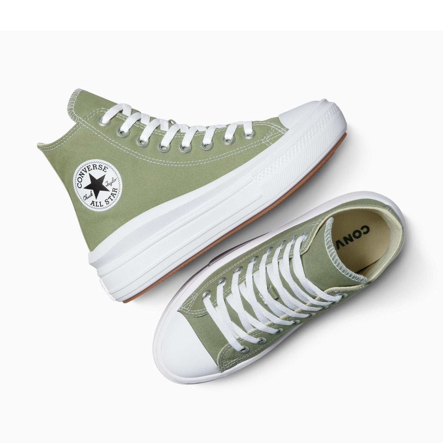 Converse Chuck Taylor All Star Mov Canvasas High Top Trainers
