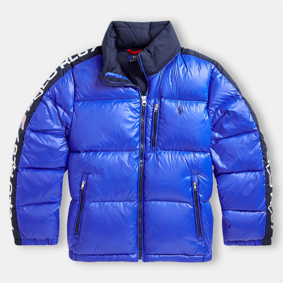 Polo Ralph Lauren Puffer Bomber Lettering Jacket