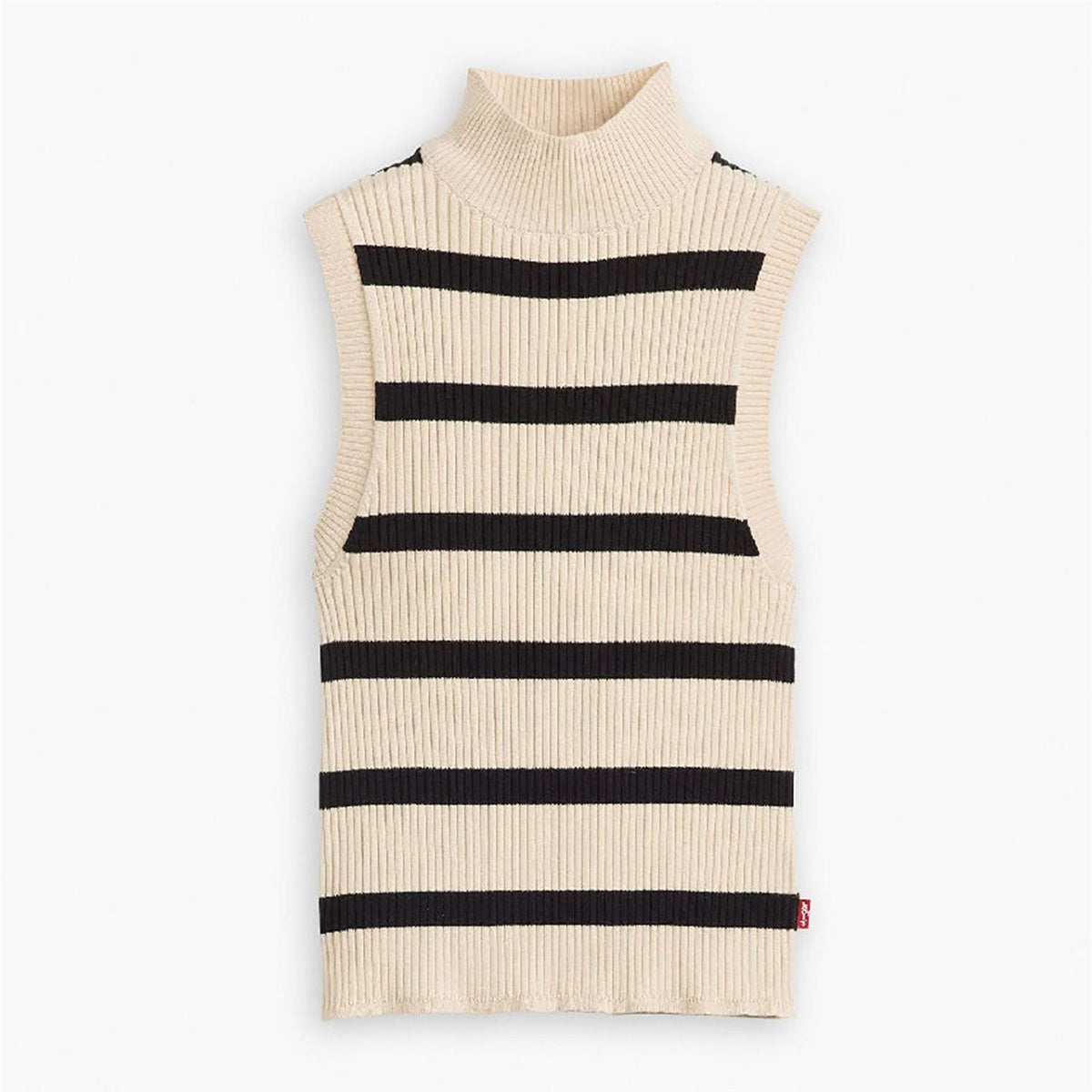 Levis Tulip Mock Neck Sleeveless Box Tank
