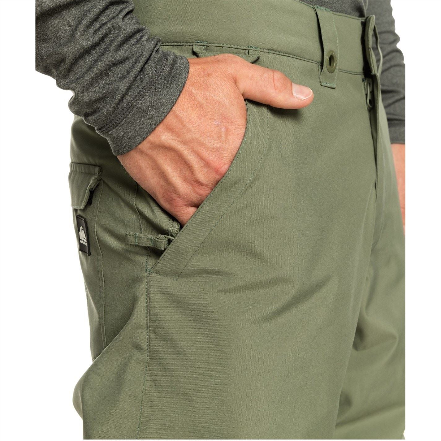 Quiksilver Estate Ski Trousers with Zipped Pocket