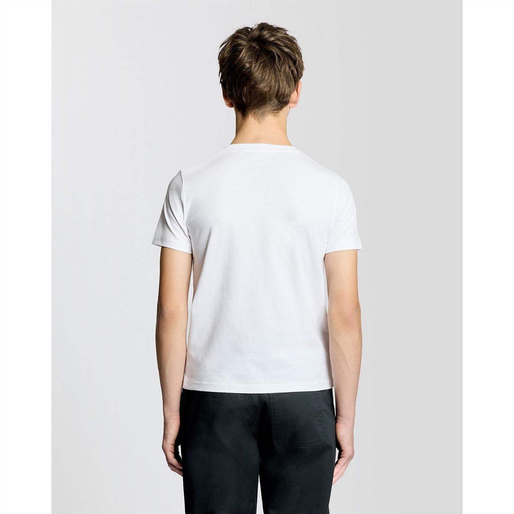 Lyle and Scott  And  Scott Kids Plain Cotton T-Shirt