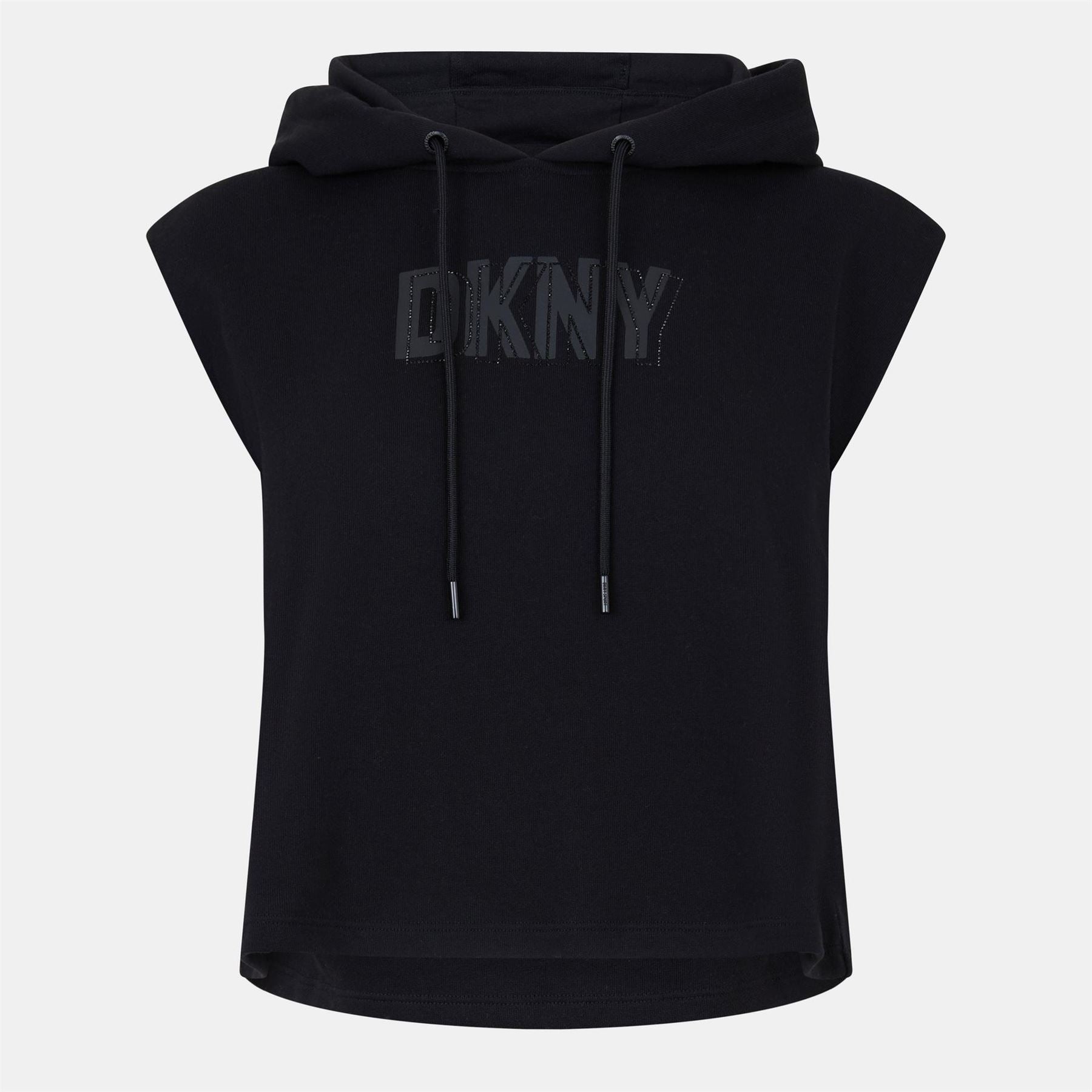 DKNY Logo Pull Over Hoodie