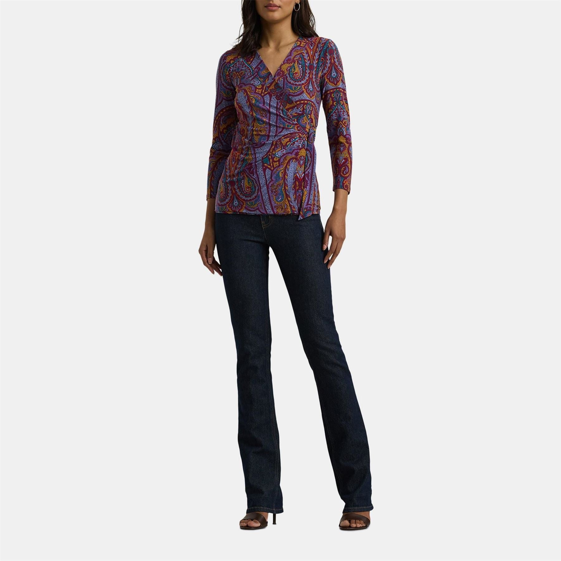 Lauren by Ralph Lauren Wrap Top