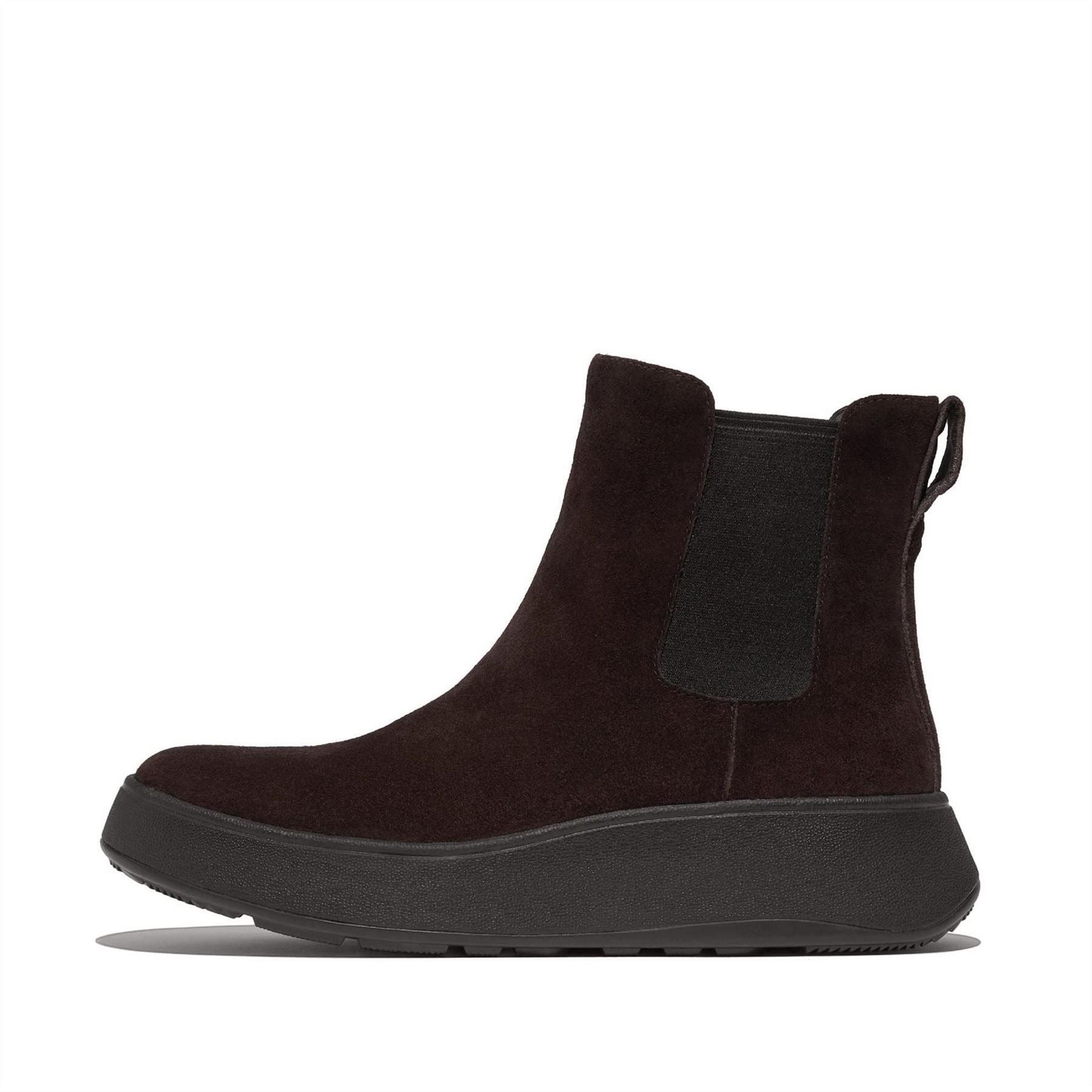 Fitflop Mode Suede Flatform Chelsea Boots