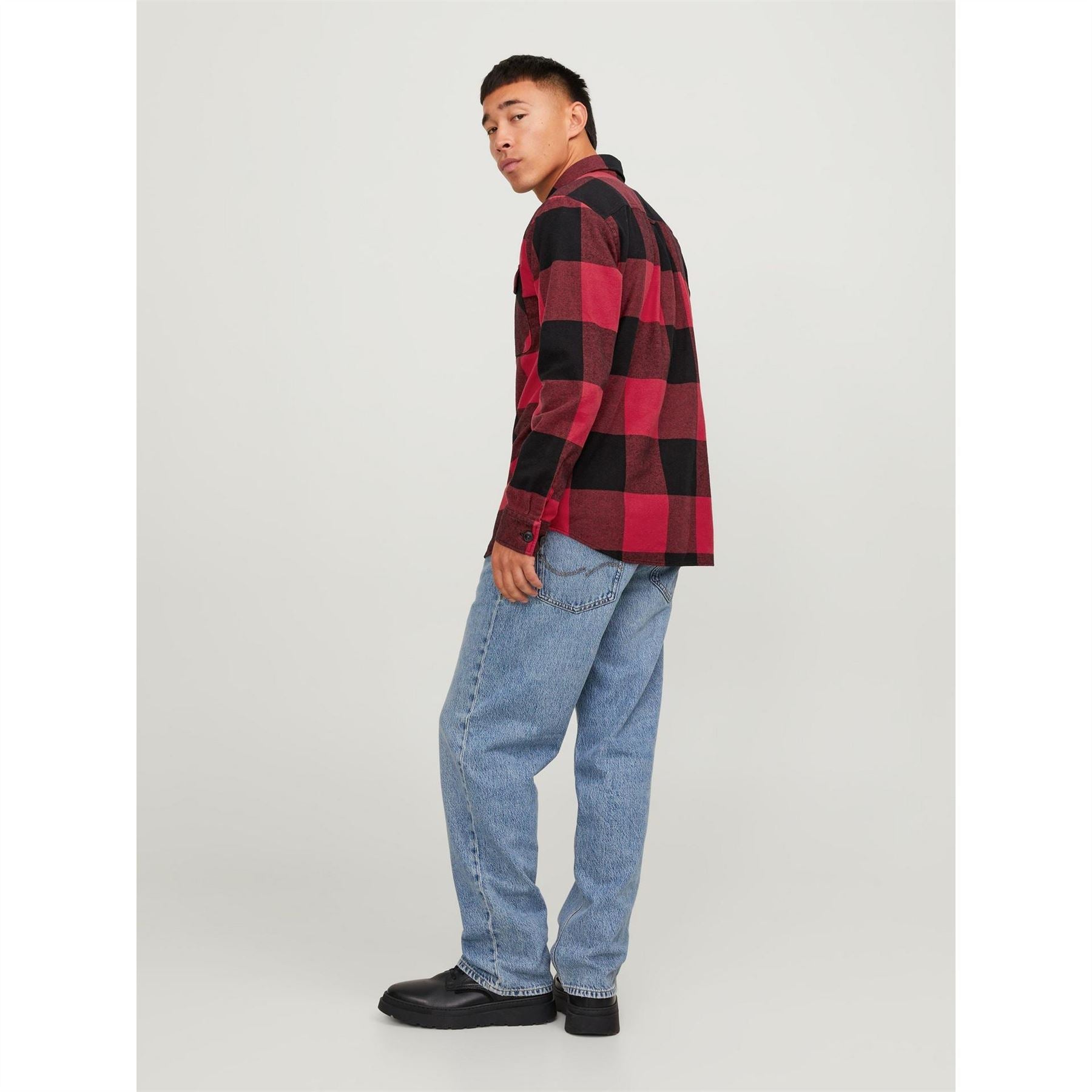 Jack and Jones Buffalo Check Overshirt
