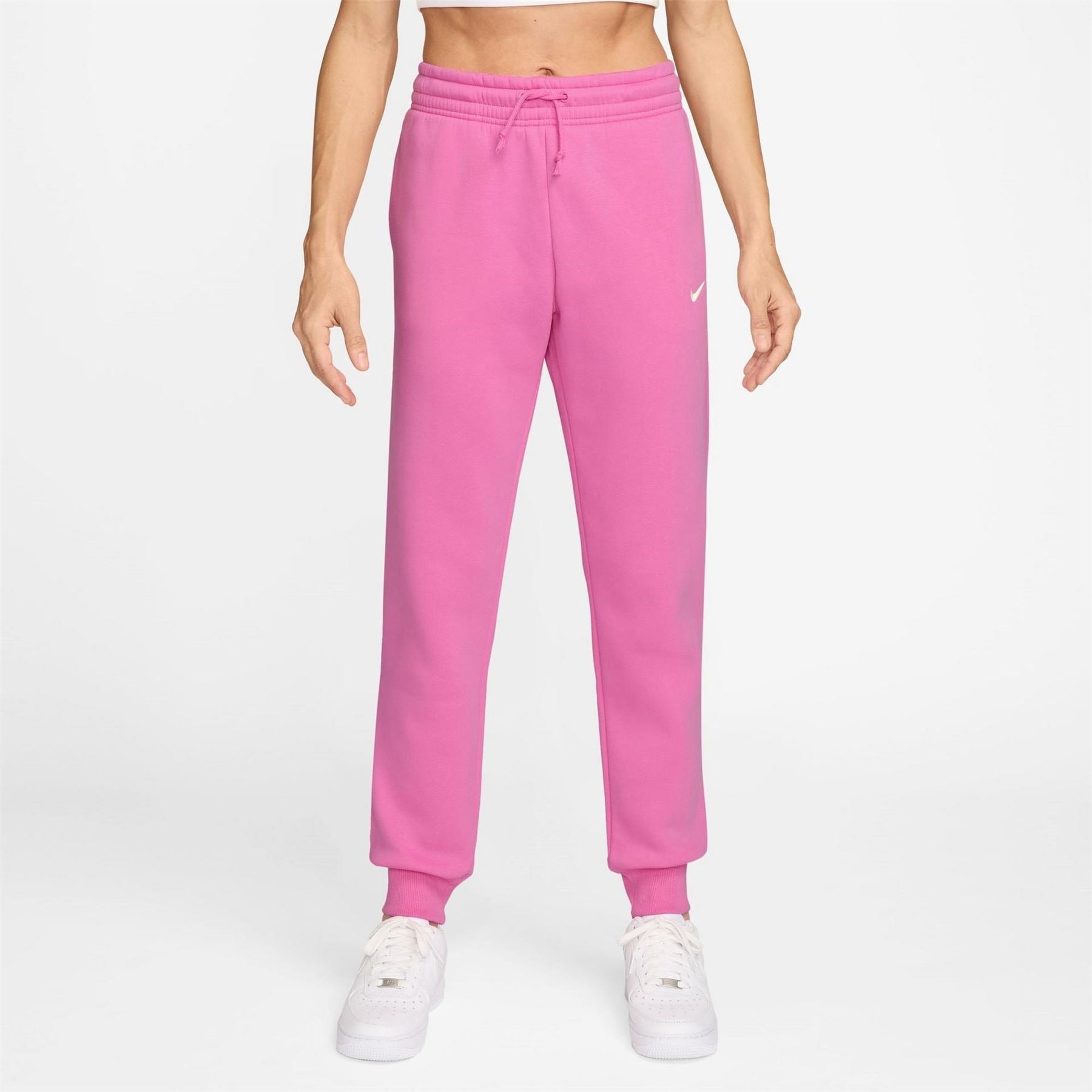 Nike Womens Sportswear Phoenix Fleece Mid Rise Sweatpants
