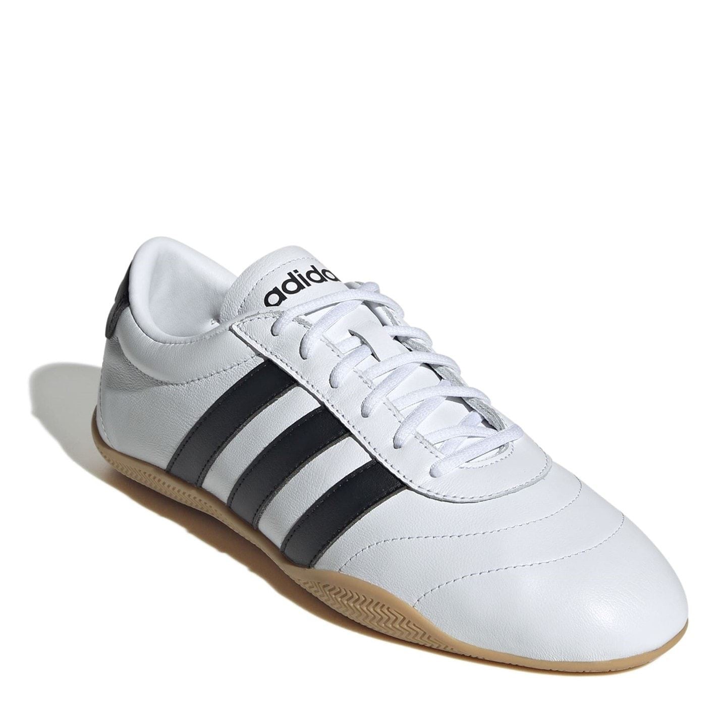 adidas Grnd Court Low Top Three Stripes Sneakers
