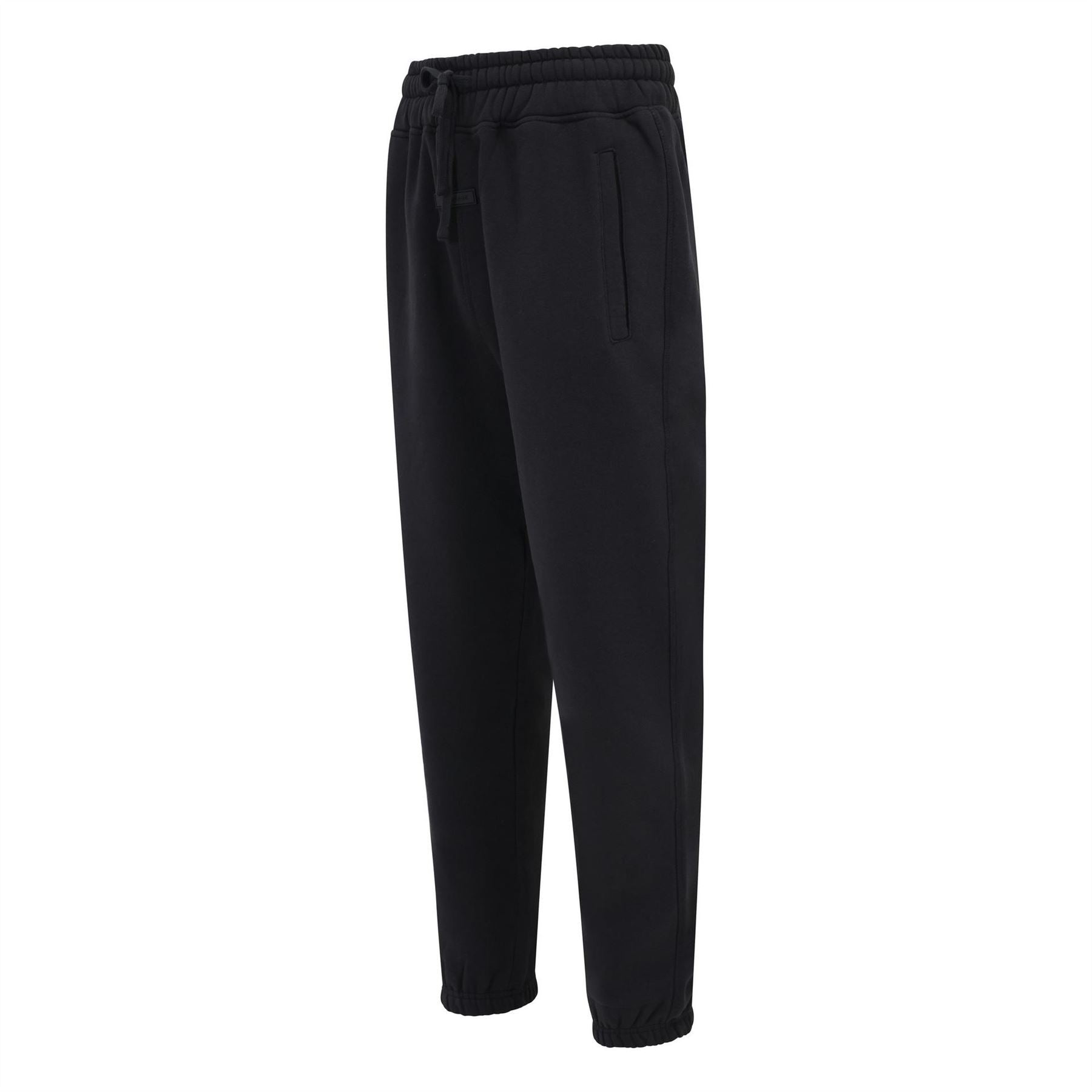 Tela Cruz Studio Cuffed Closed Hem Fleece Jogging Bottom