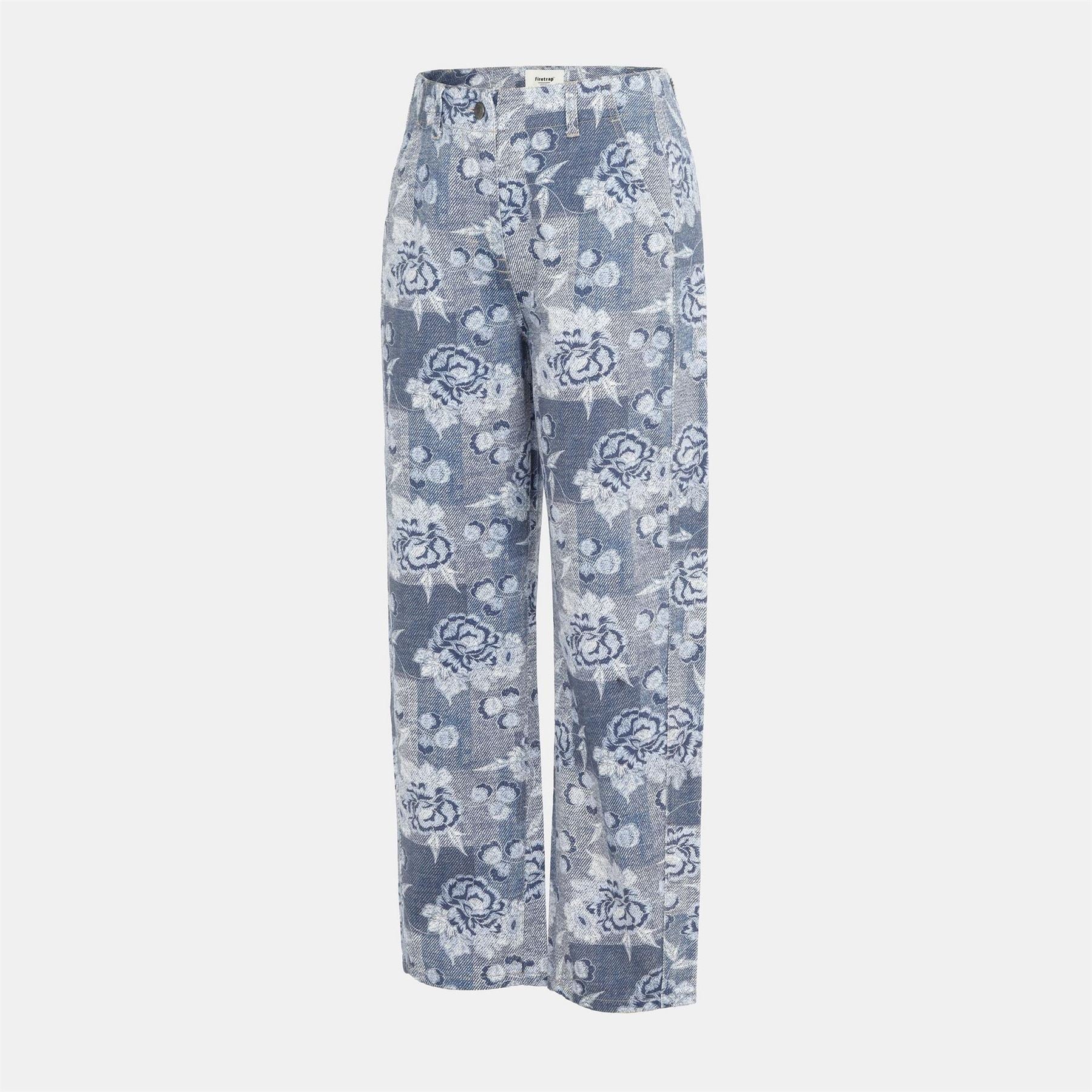 Firetrap Print Jeans Ladies