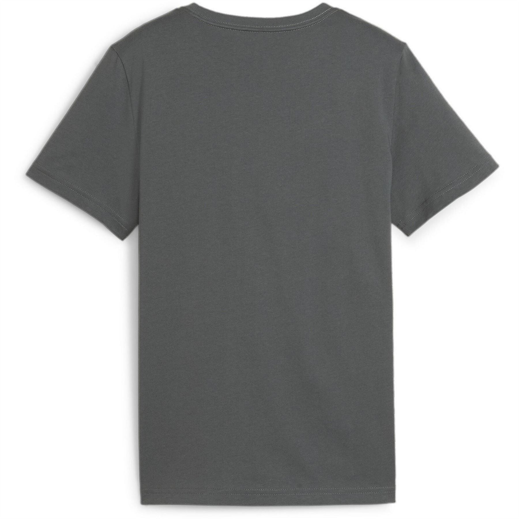 Puma Camo Logo Text Graphic Regular Fit T-Shirt