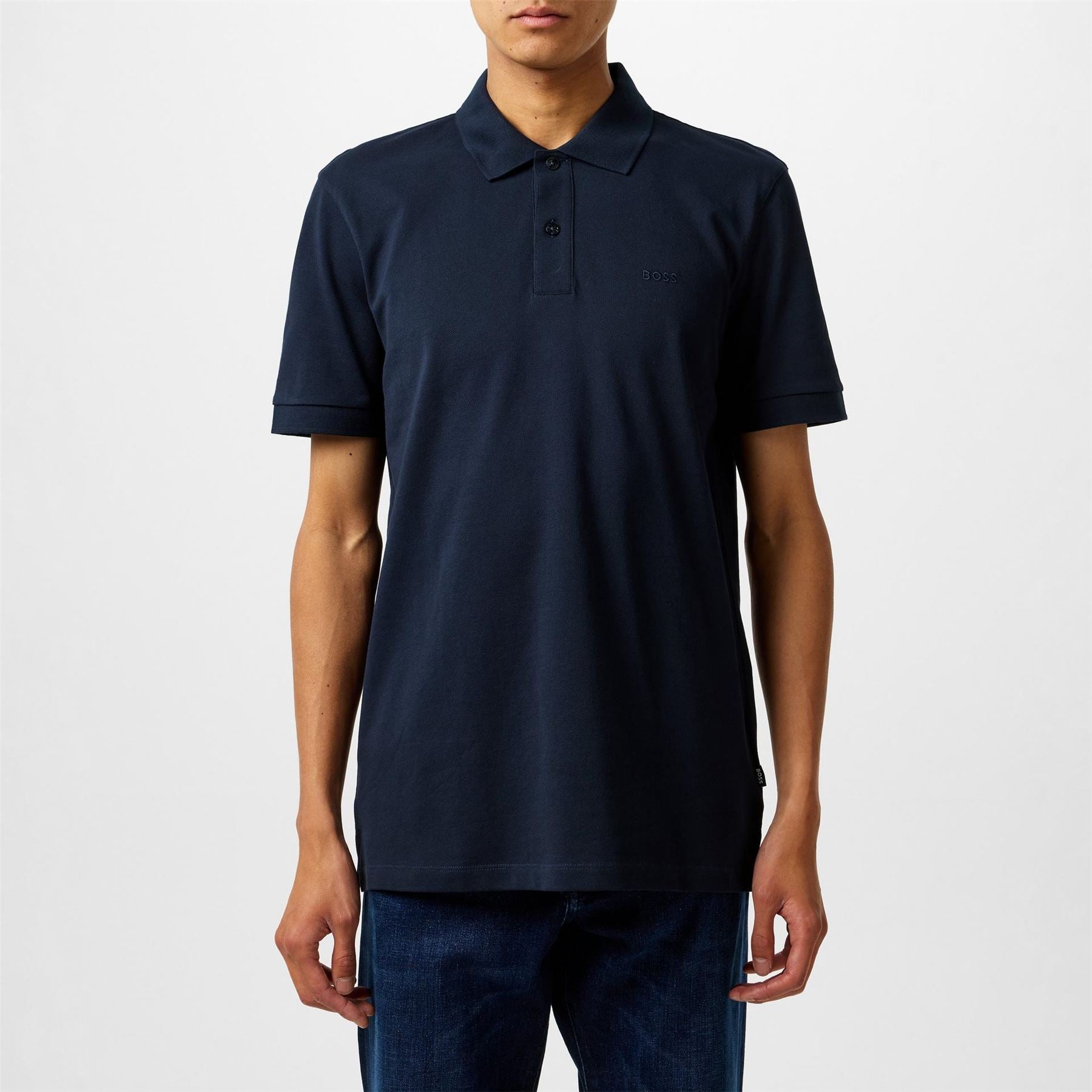 Boss BOSS BLACK Pallas Polo Iconic Logo Embroidered Shirt