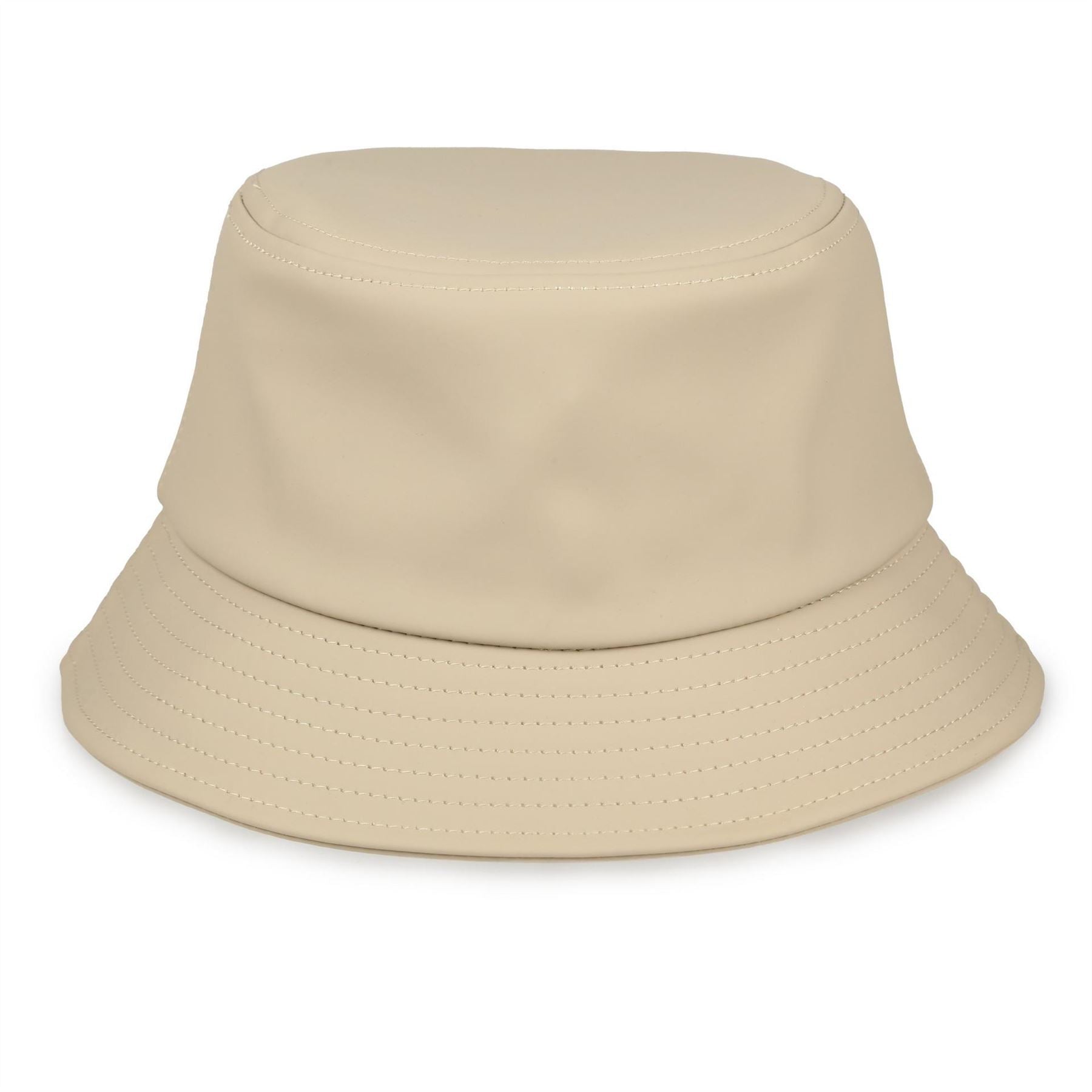Spiral Box Print All Around Brim Bucket Hat with Logo