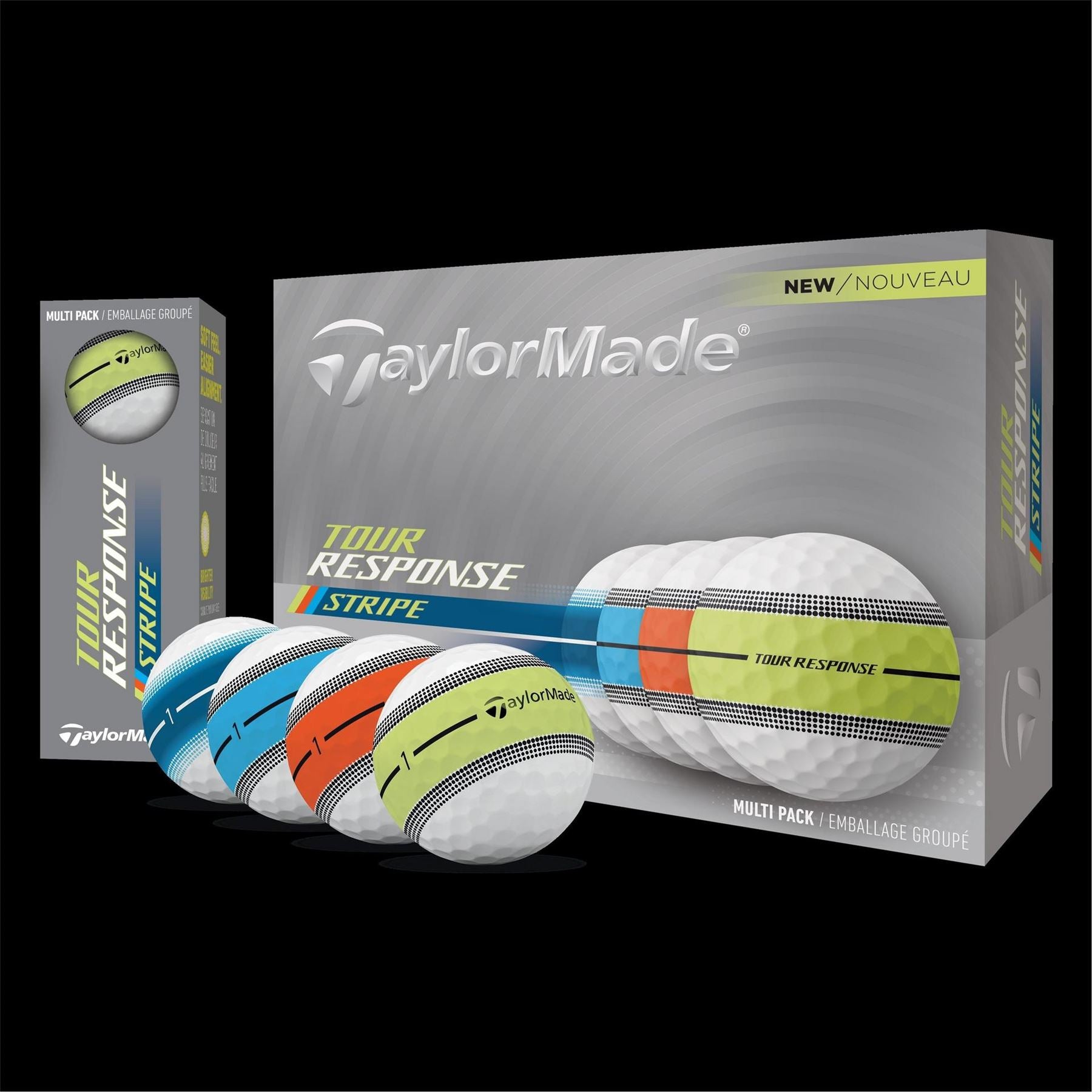 TaylorMade Adults T Response 10 Golf Balls