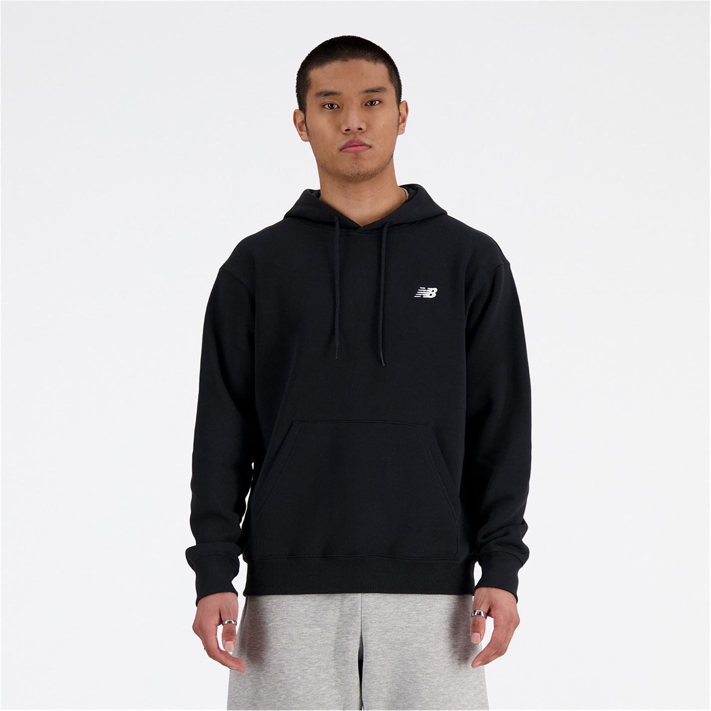 New Balance Regular Fit Drop Shoulder Hooded Neck Sweatshirt