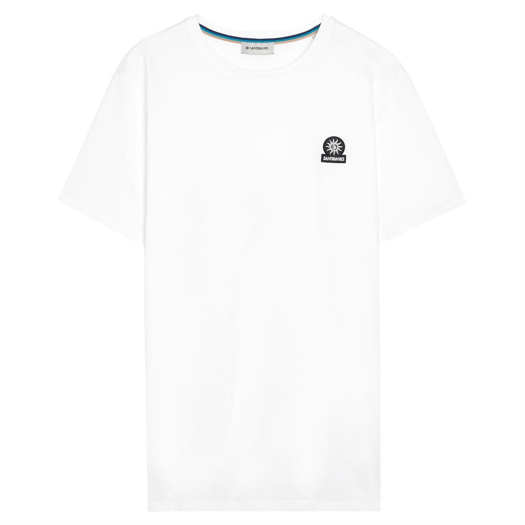 Sandbanks Tee Ss Badge Merc
