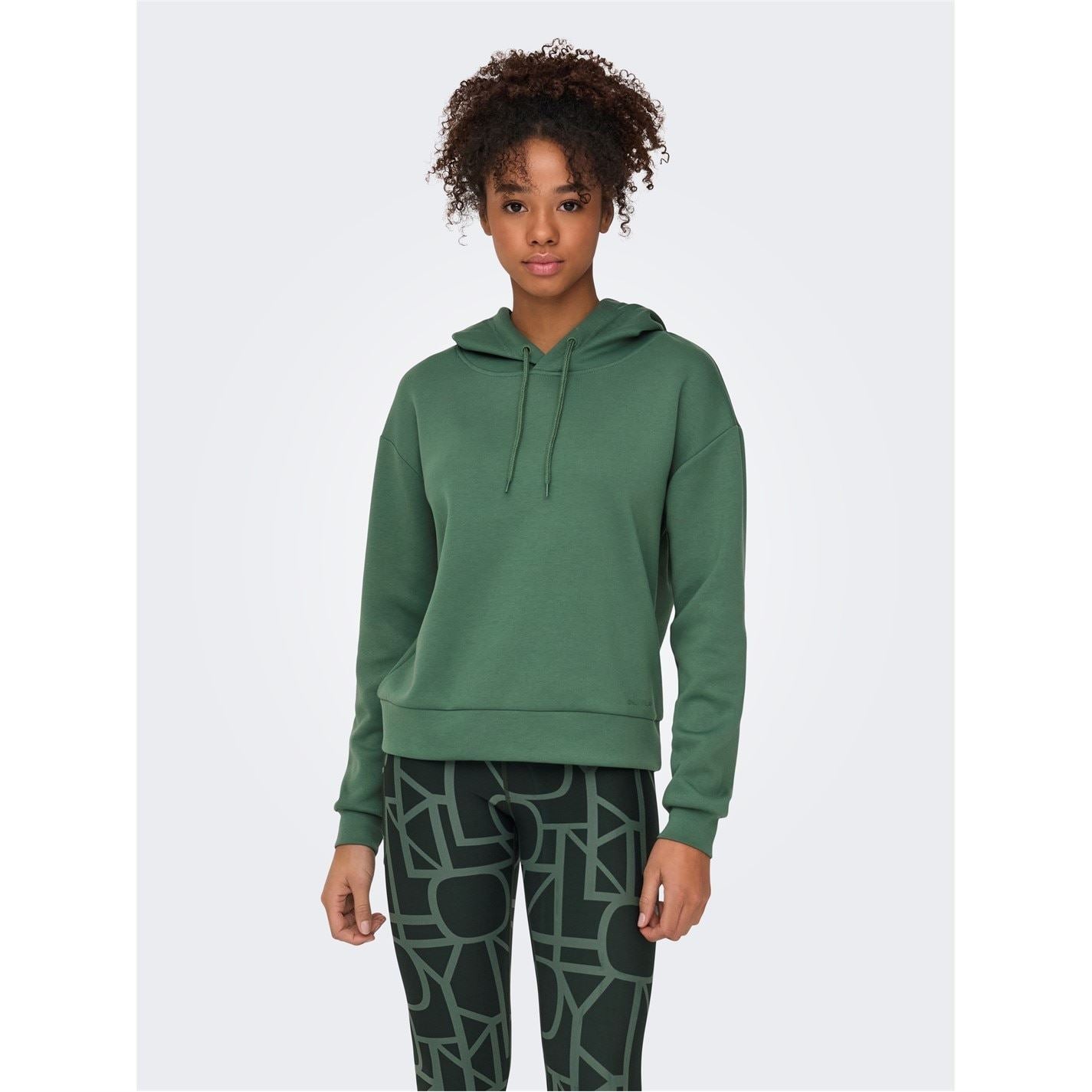 Only Play Relaxed Fit Hooded Neck Long Sleeve Sweatshirt