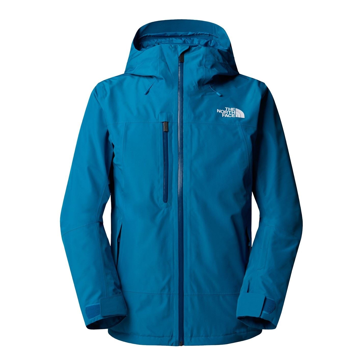 The North Face Descendit Hooded Full Zipper Ski Jacket with Chest Pocket