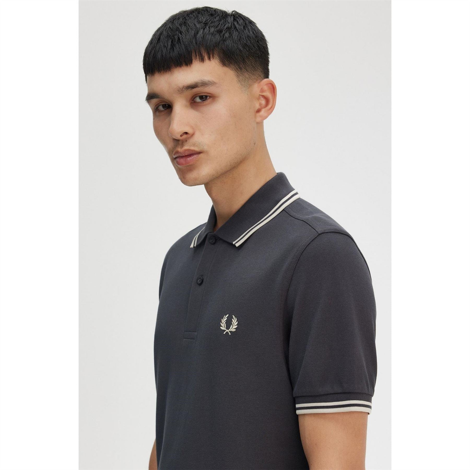 Fred Perry Sleeve Twin Tipped Polo Shirt