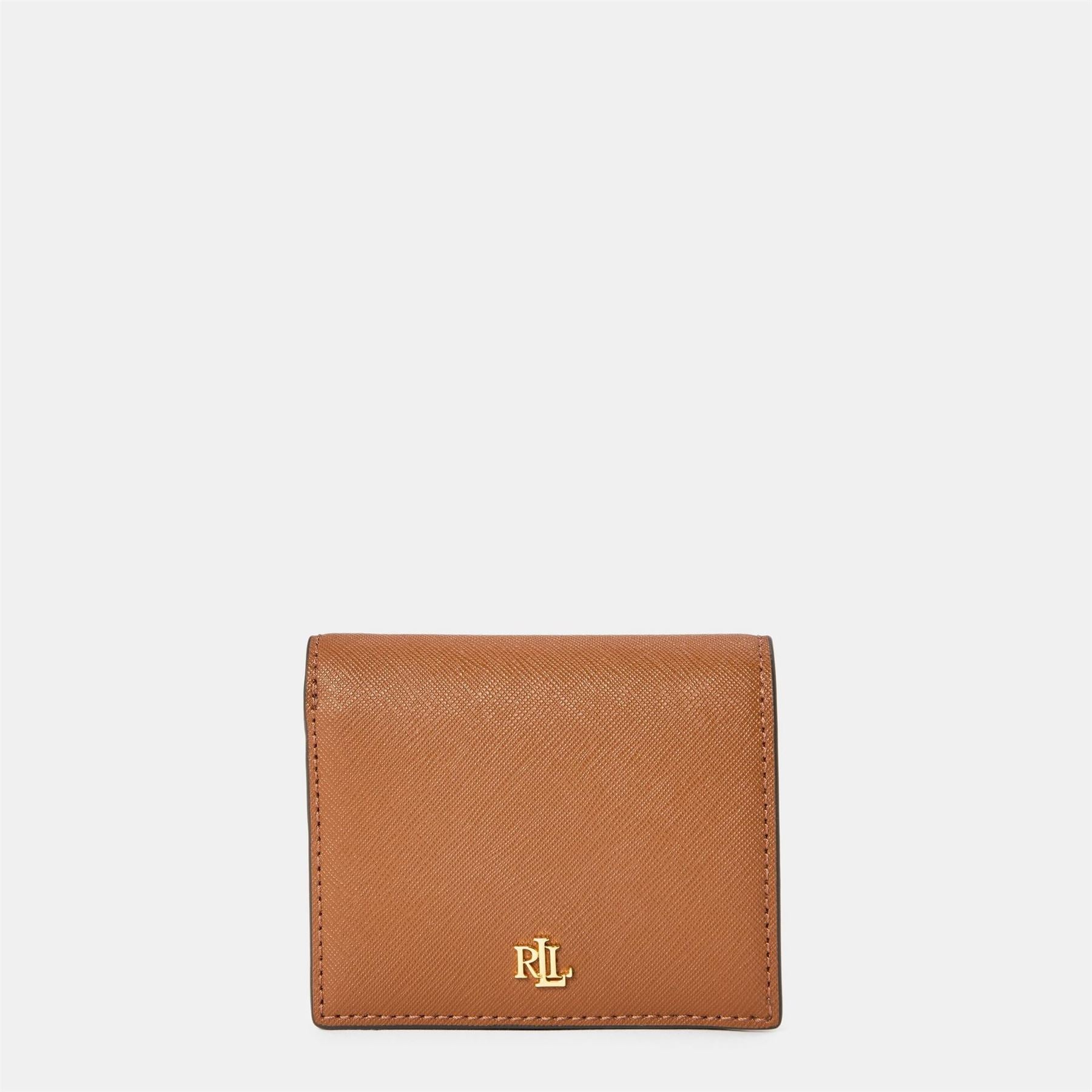 Lauren by Ralph Lauren Real Leather Compact Trifold Wallet