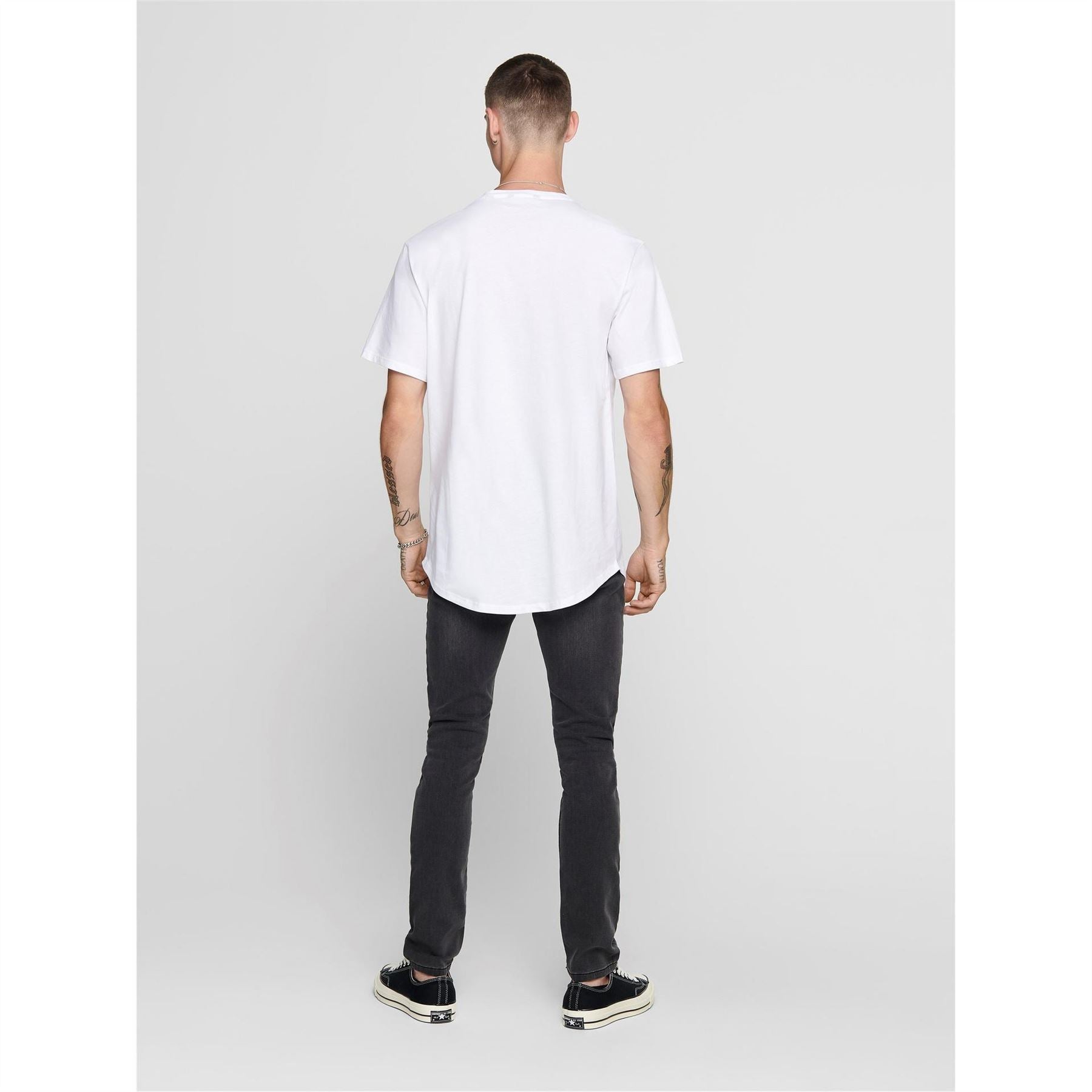 Only and Sons Oversize Fit Crew Neck Short Sleeve Boyfriend T-Shirt