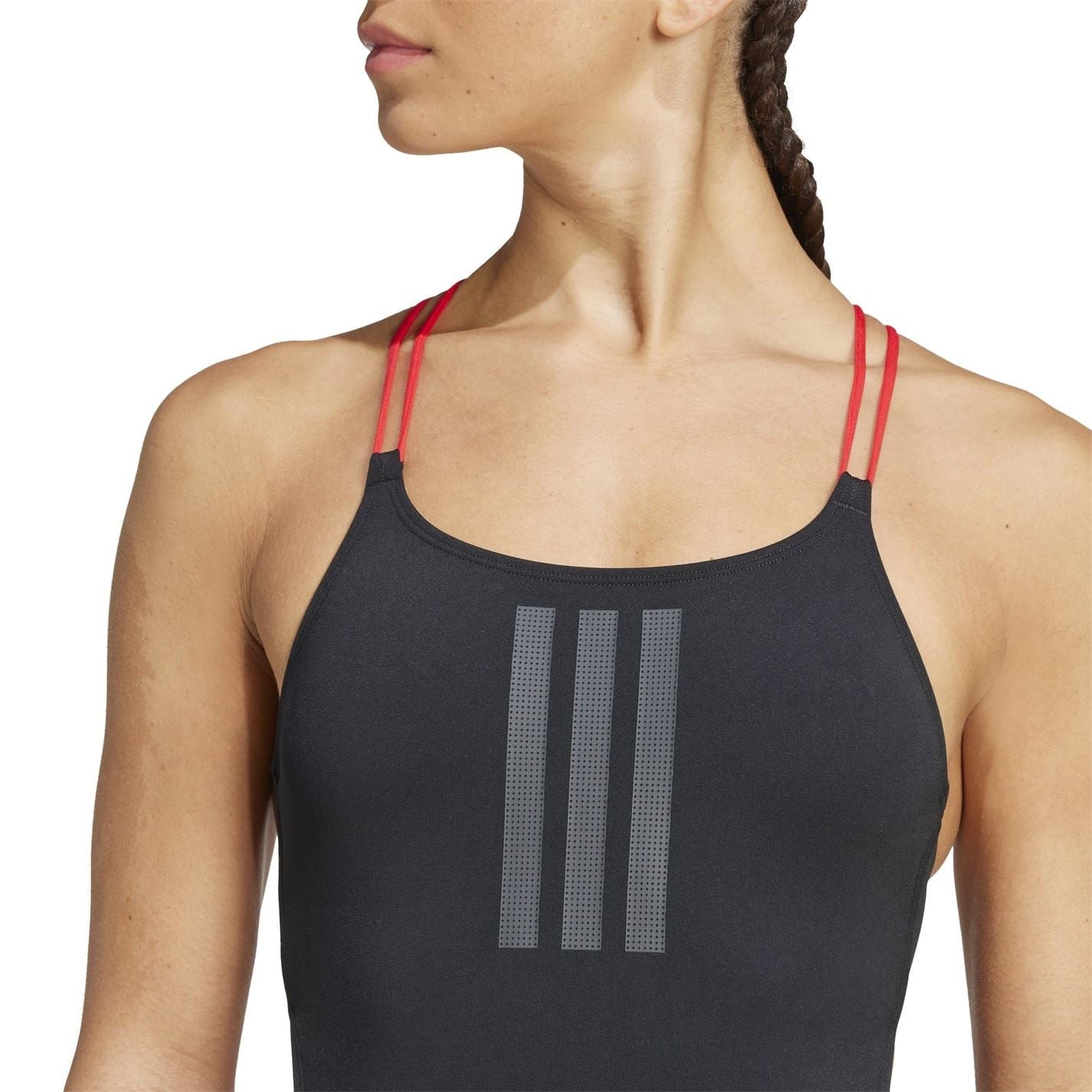 adidas Ripstream 3 Stripes X Back Swimsuit