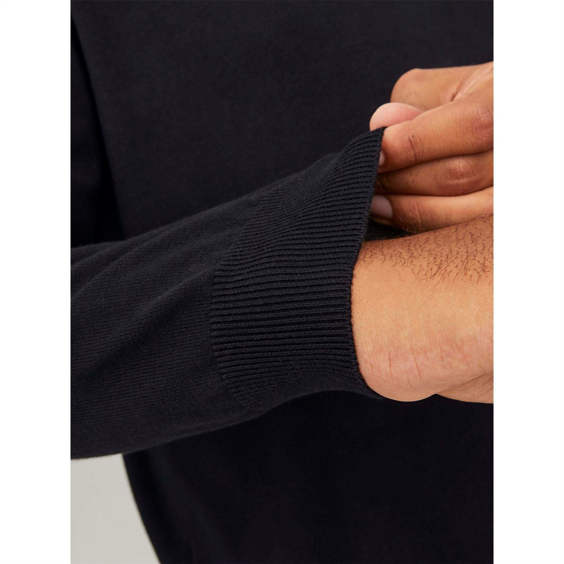 Jack and Jones Plus Crew Neck Long Sleeve Sweater