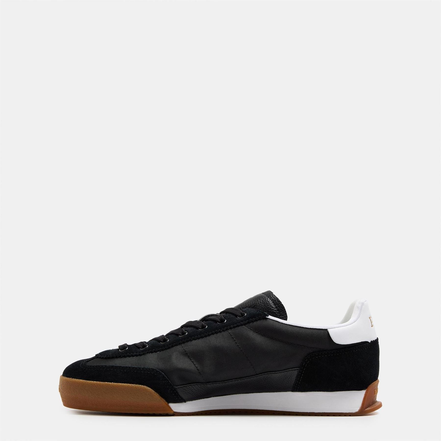 Polo Ralph Lauren Round Toe Flat Heel Trainers
