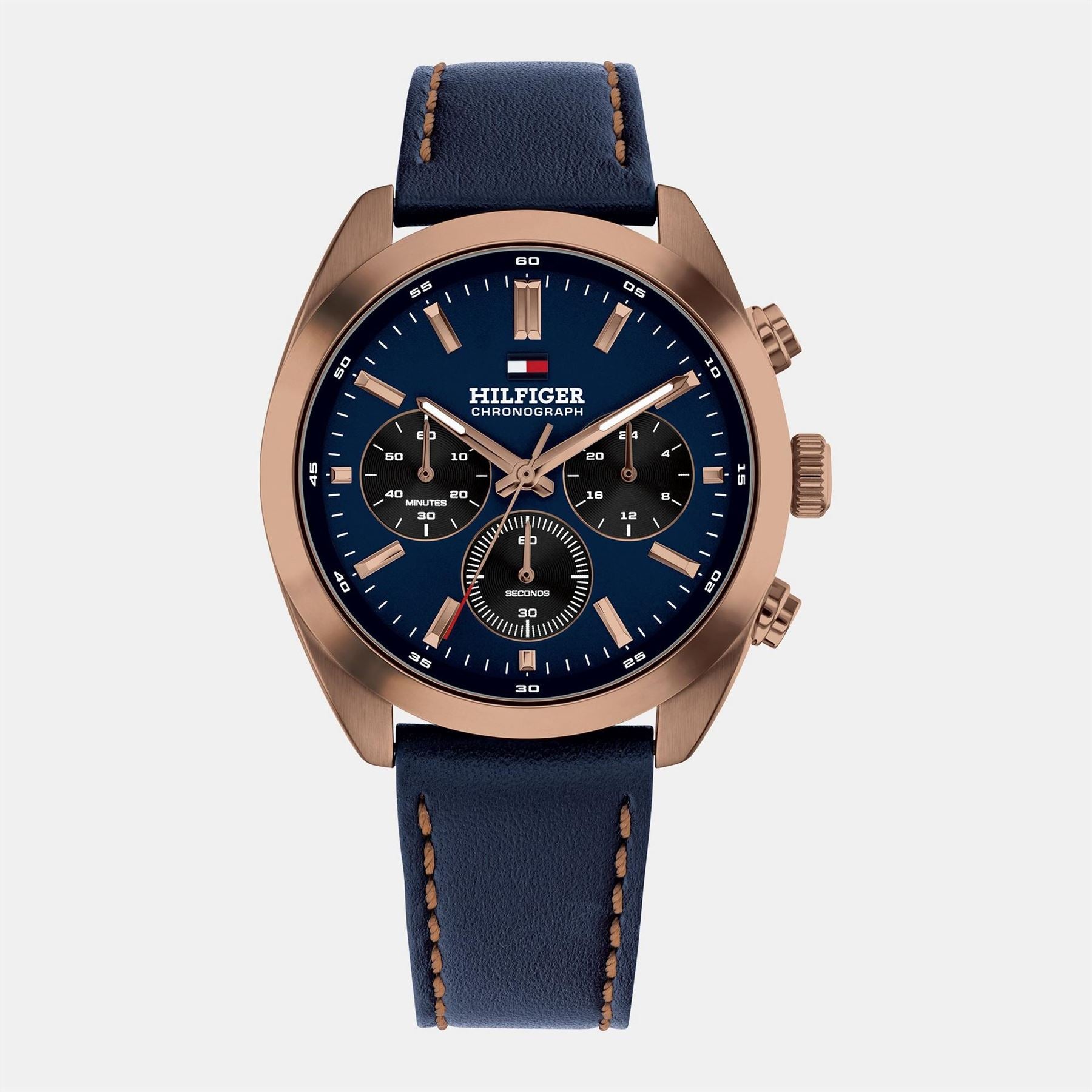 Tommy Hilfiger Hudson 40mm Stainless Steel Chronograph Analogue Quartz Watch
