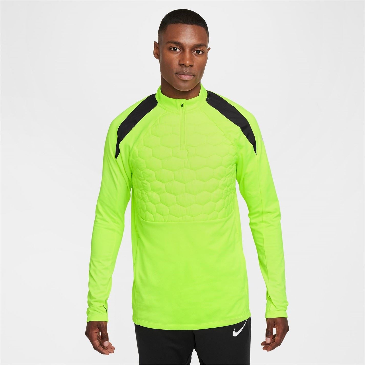 Nike Mens Strike Therma Fit Football Drill Top