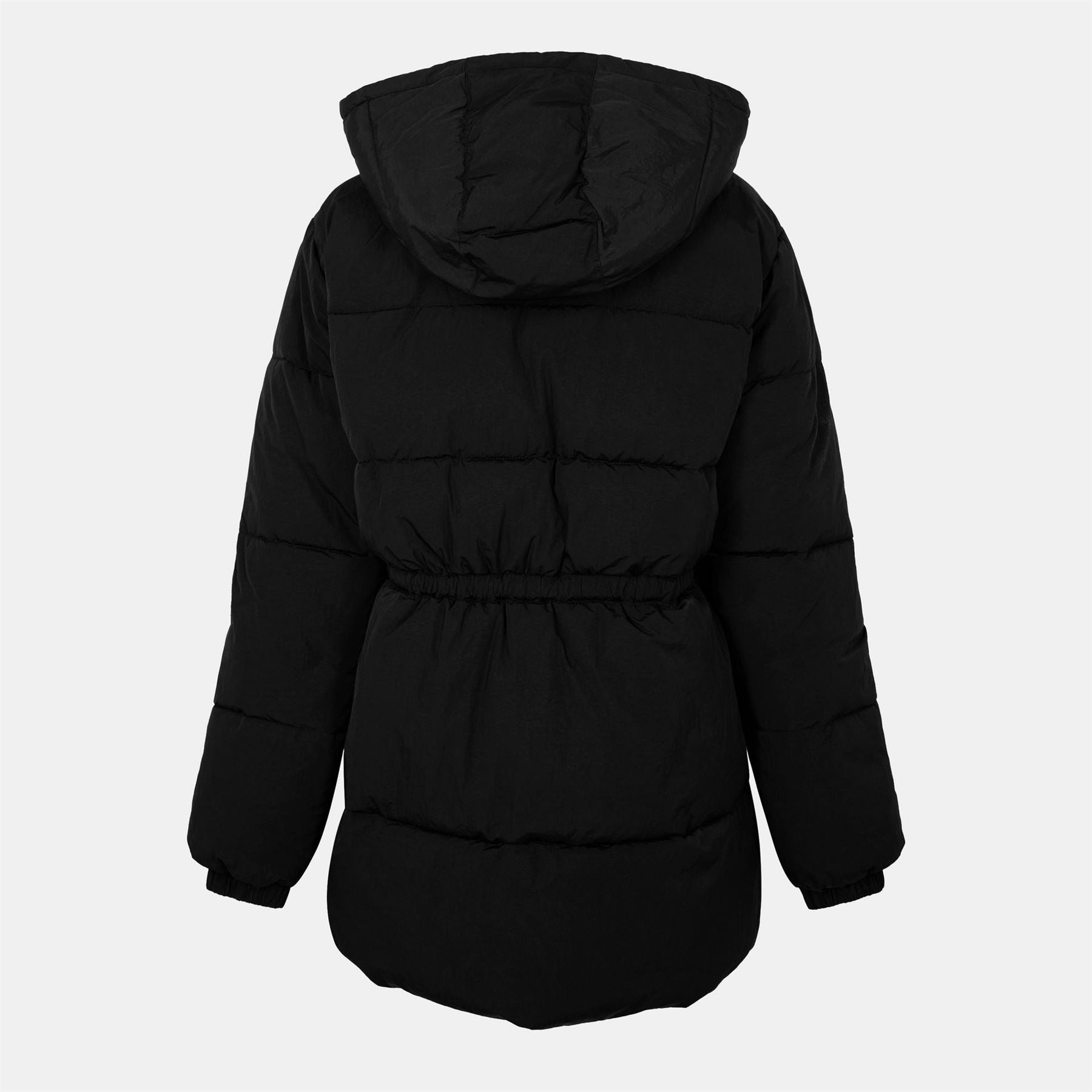 Jack Wills Jw Belted Tie Padded Short Puffer Jacket