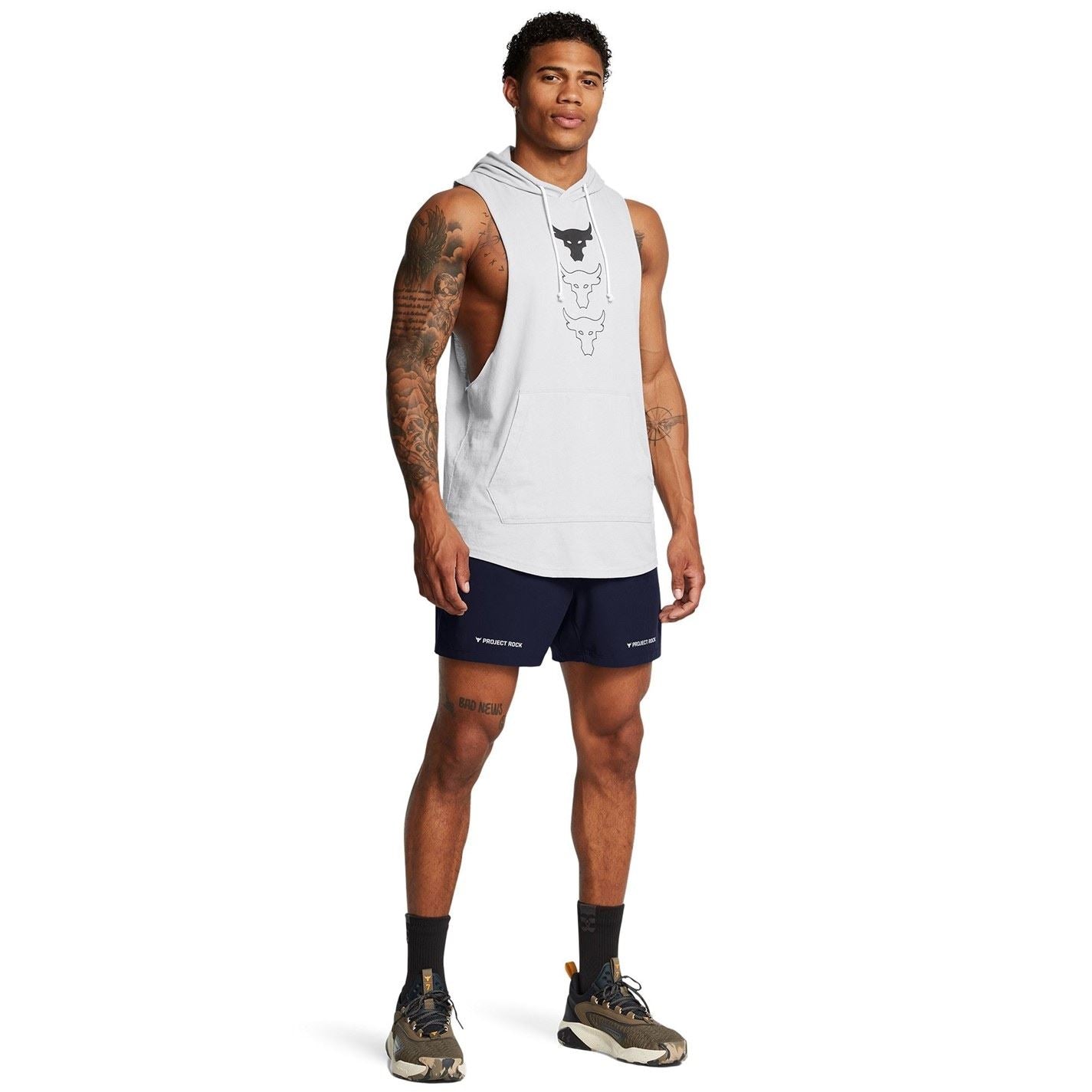 Under Armour Mens Armour Pjt Rock Ultimate 5 Training Short Gym