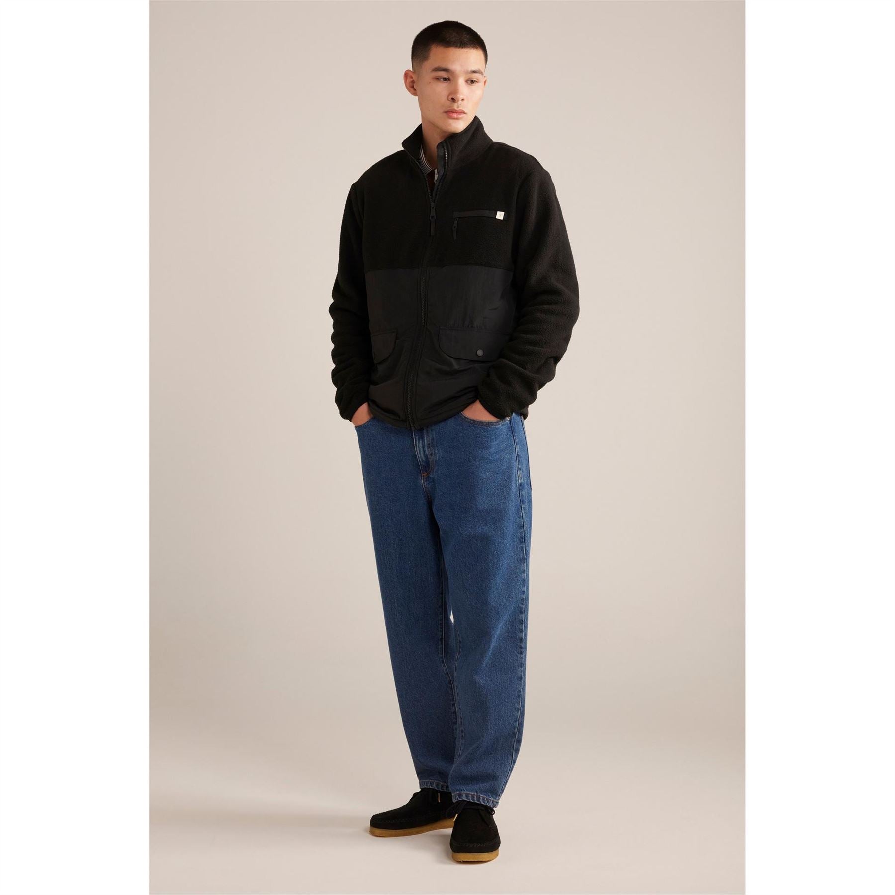 Farah Courchevel Mock Neck Regular Fit Sweatshirt