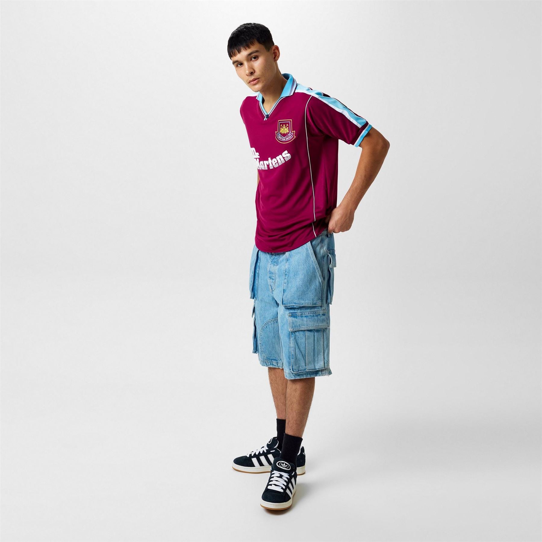 Score Draw West Ham United 2000 Home Retro Football Shirt