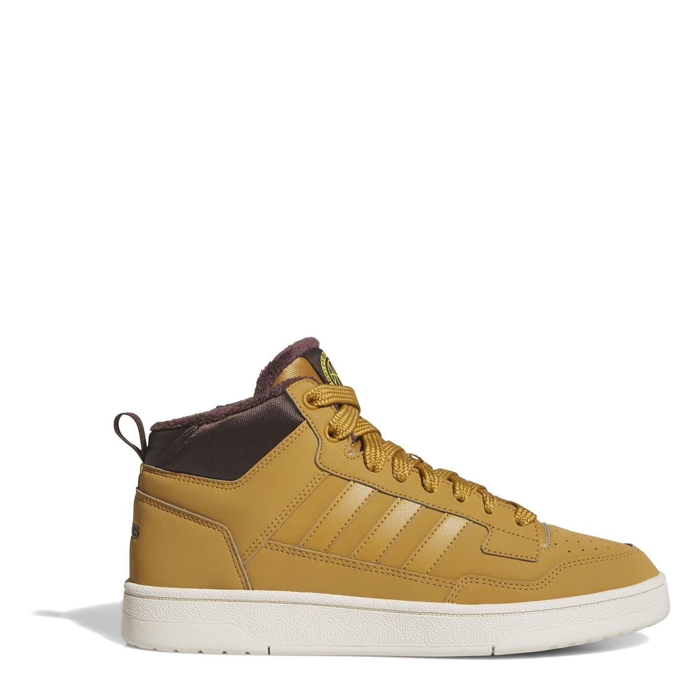 adidas Rcourt Mid Top Lace-Up Sneakers
