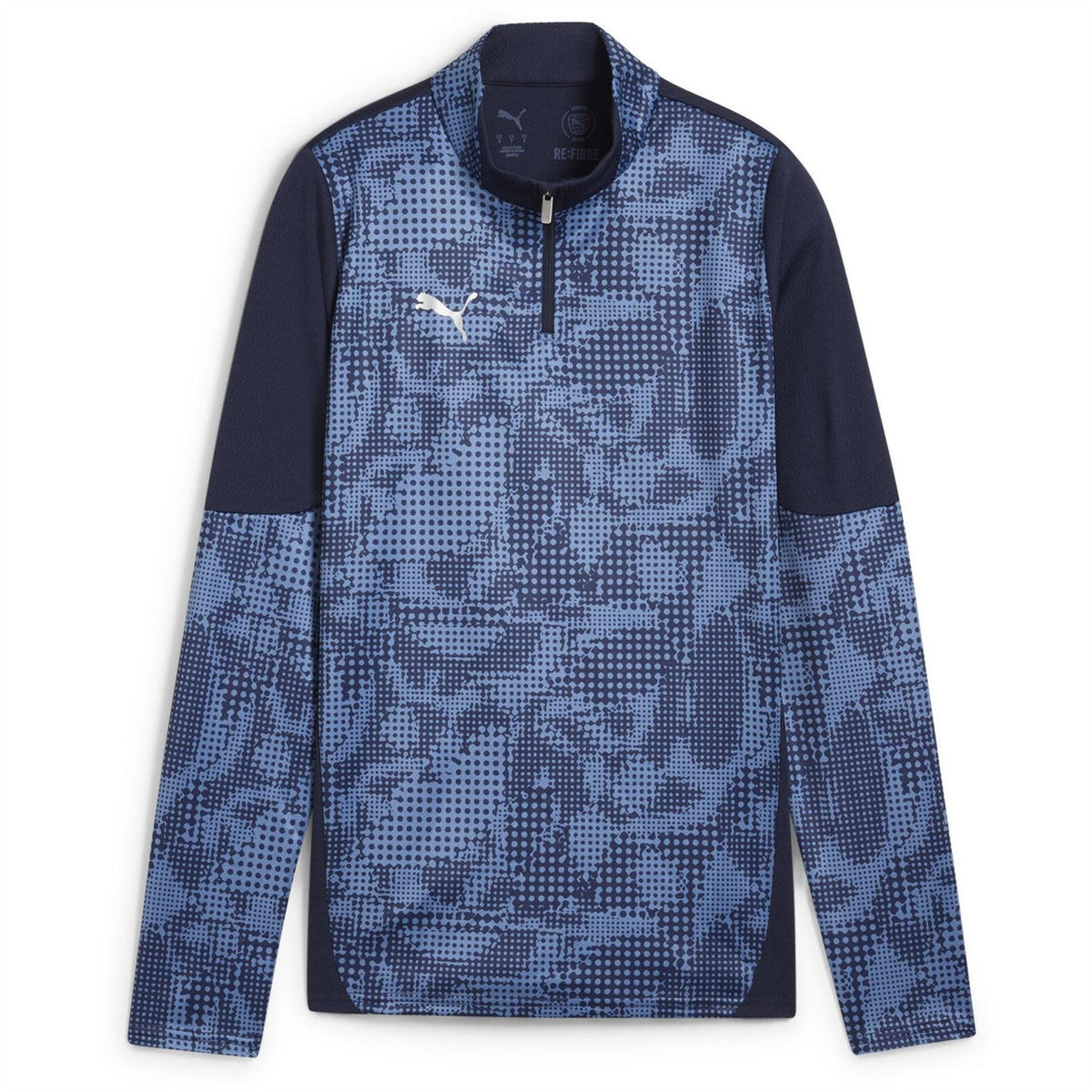 Puma Womens Teamcup Training Quarter Zip Top Wmn Drill