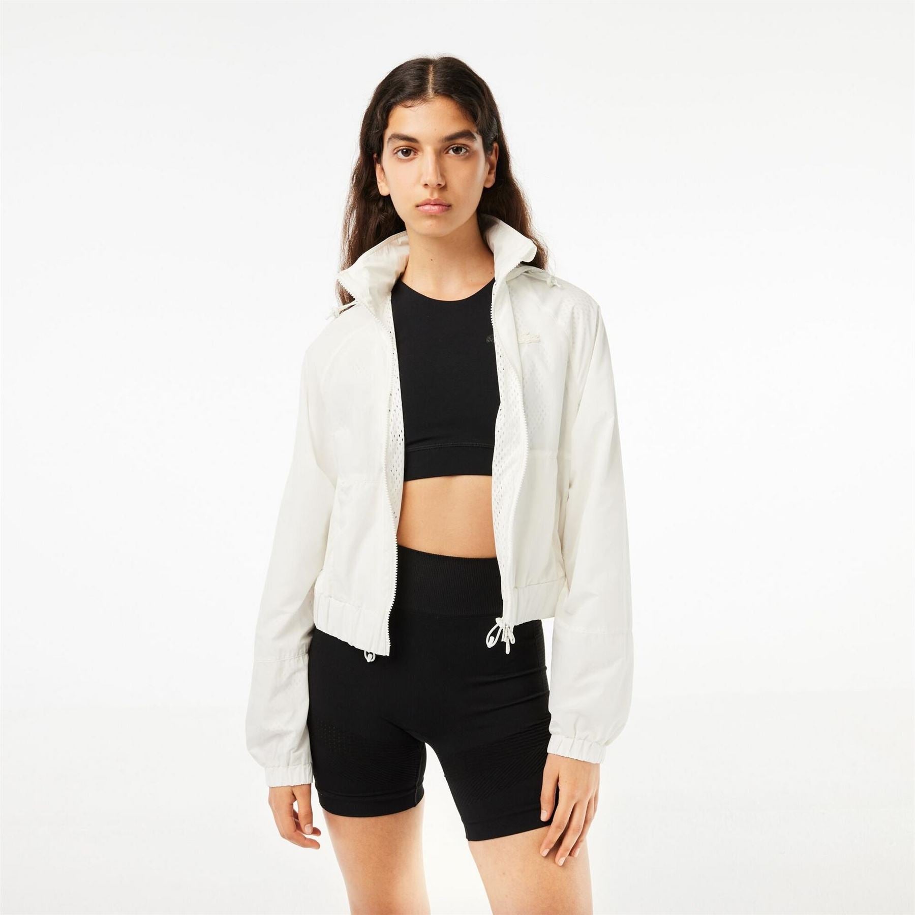 Lacoste Bf0754 High Neck Rain Jacket