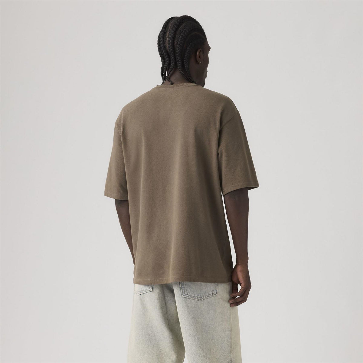 Levis Regular Fit Crew Neck Short Sleeve Text Graphic T-Shirt