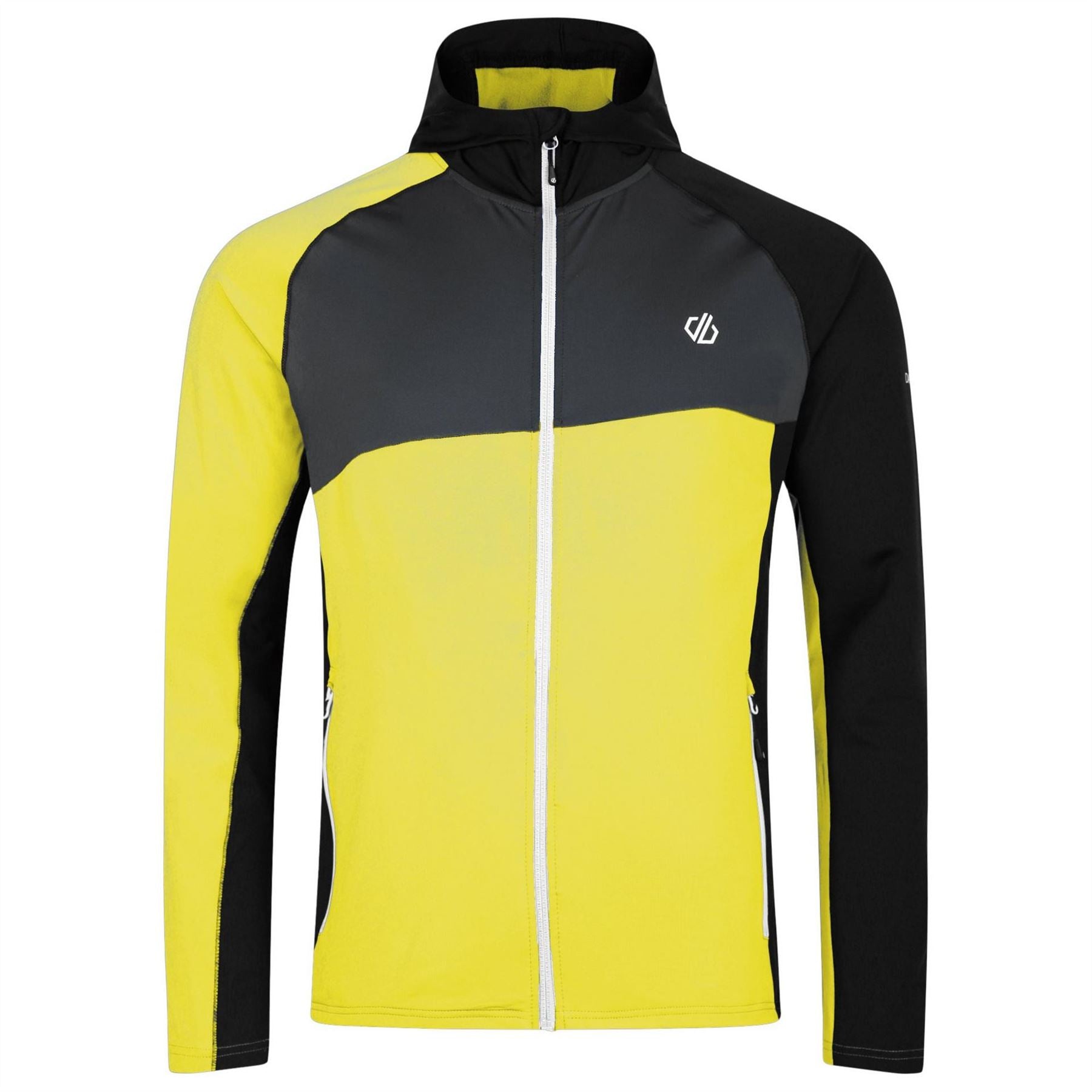 Dare 2b Two Zip Pocket Raglan Sleeve Hoodie