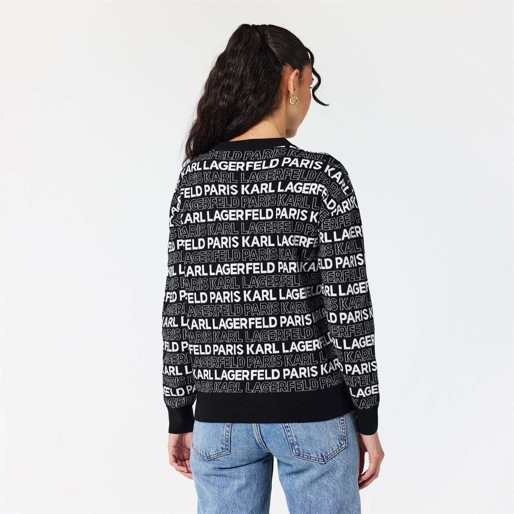 Karl Lagerfeld Karl Sportswear Knitted Crew Neck Jumper