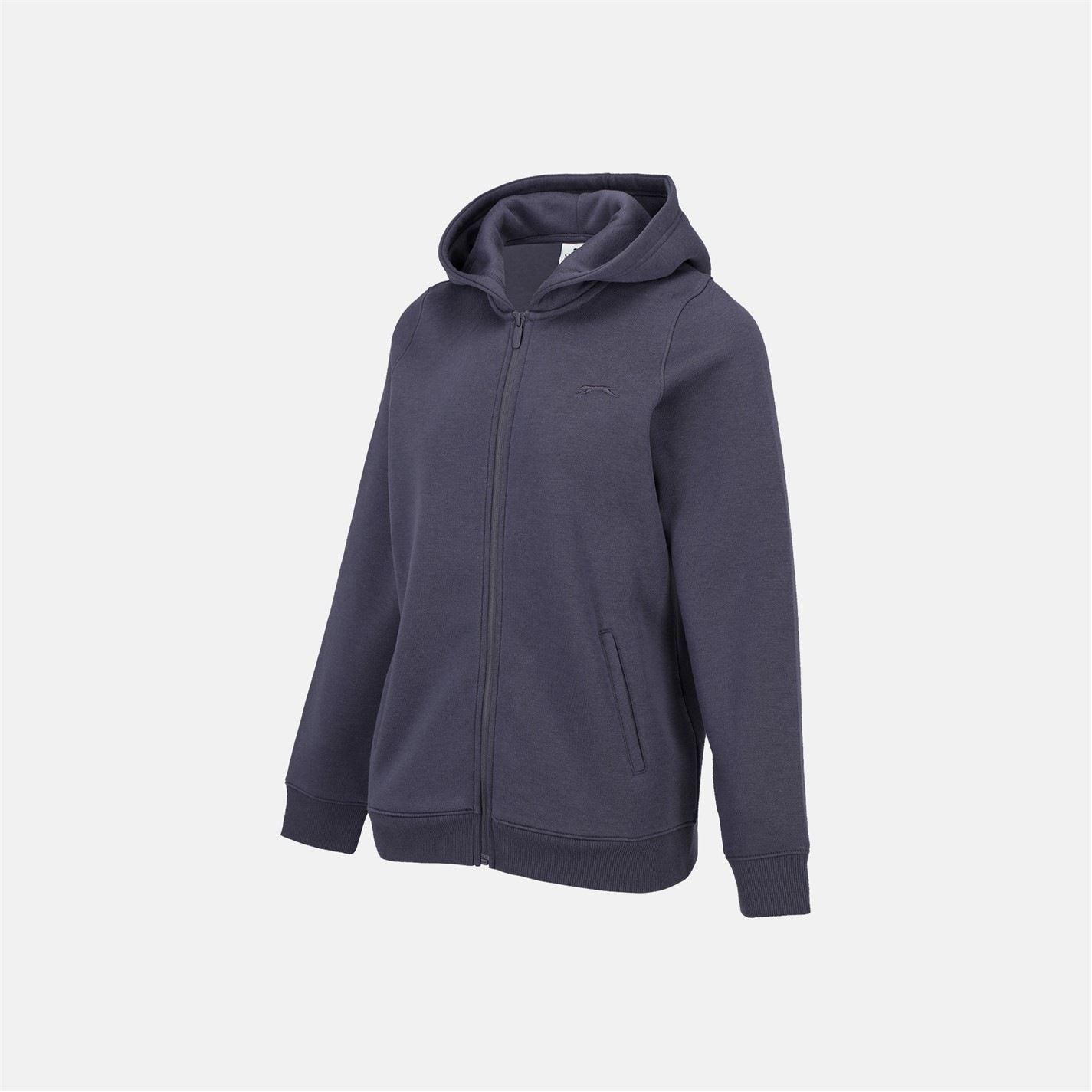 Slazenger Womens Fitted Full Zip Hoodie
